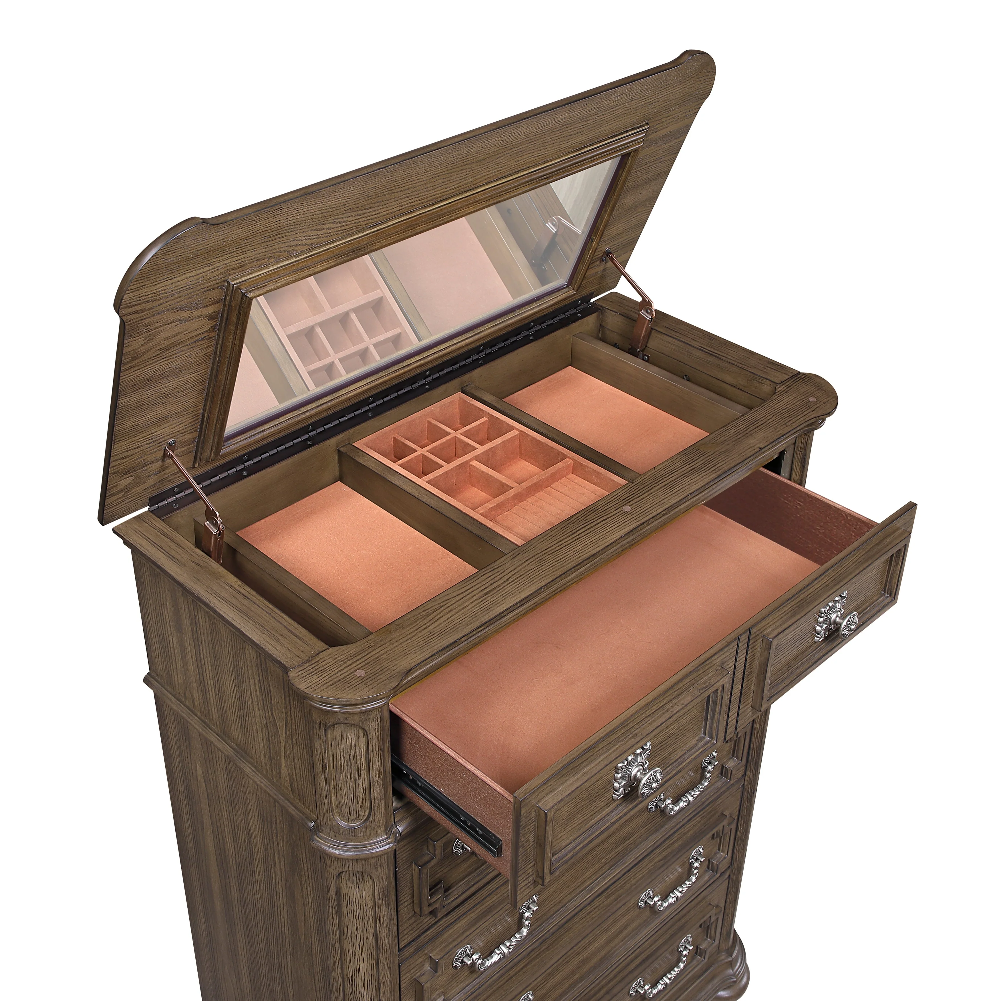 Buckingham Brown Chest - Image 4
