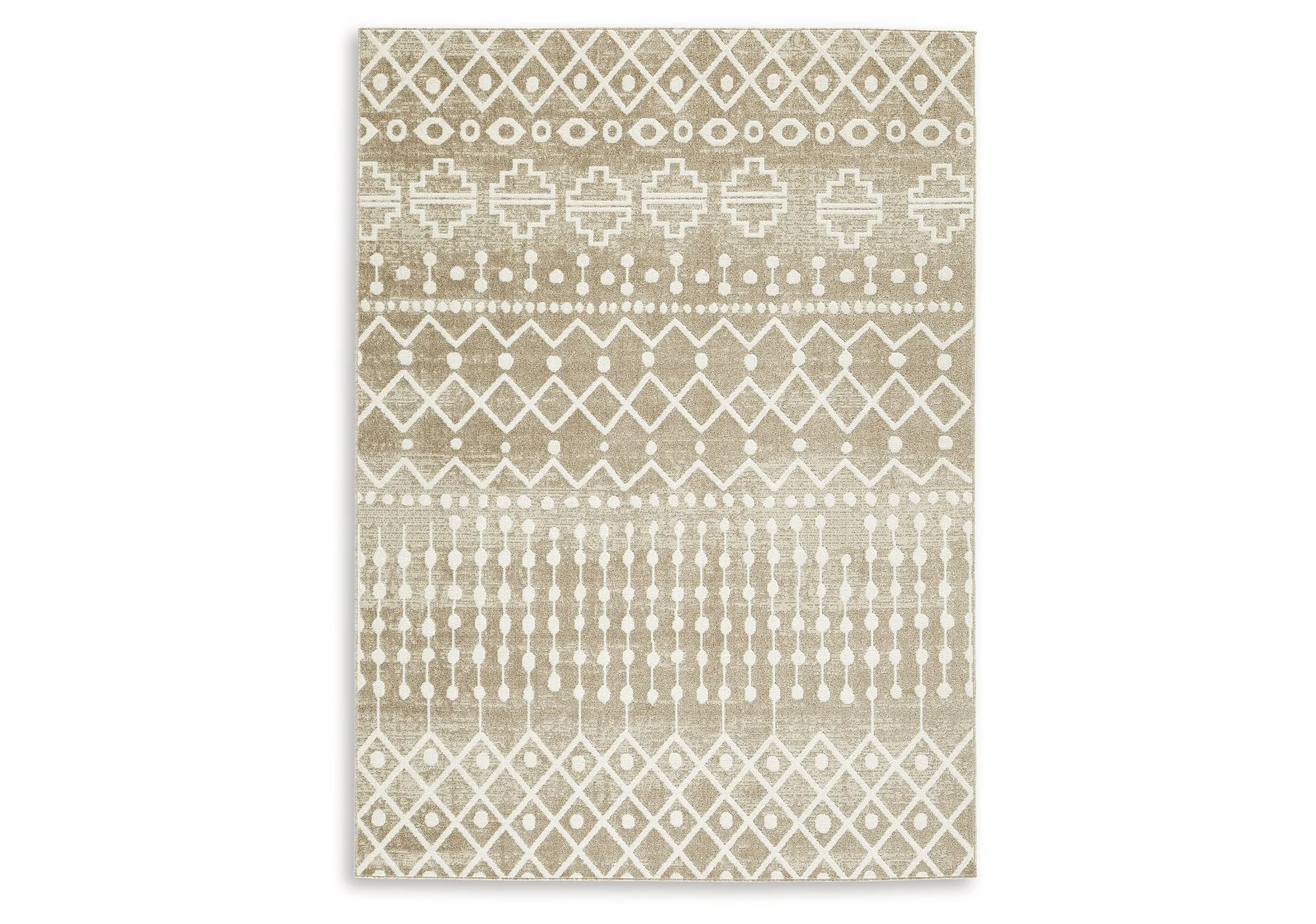 Bunchly Tan/Brown/Cream Medium Rug - Image 7