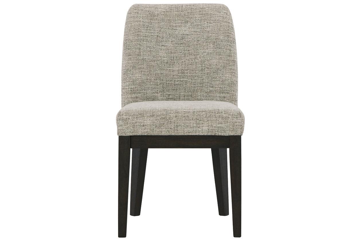 Burkhaus Dark Brown Dining Chair, Set of 2 - Image 3