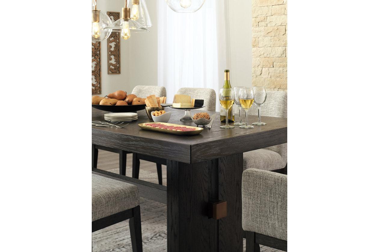 Burkhaus Dark Brown Dining Extension Table - Image 6