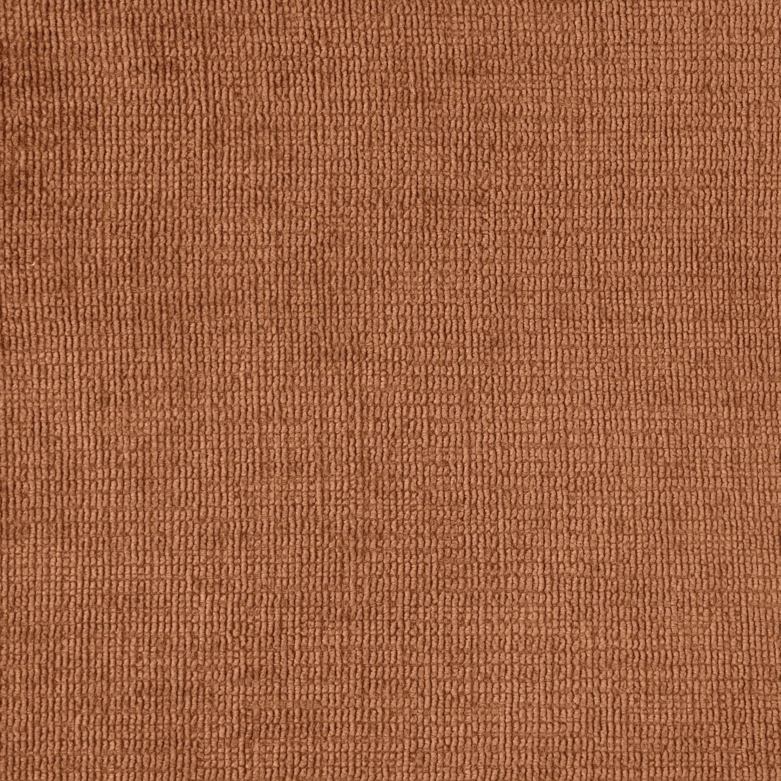 Burnett Chenille Upholstered Ottoman Burnt Orange - Image 4
