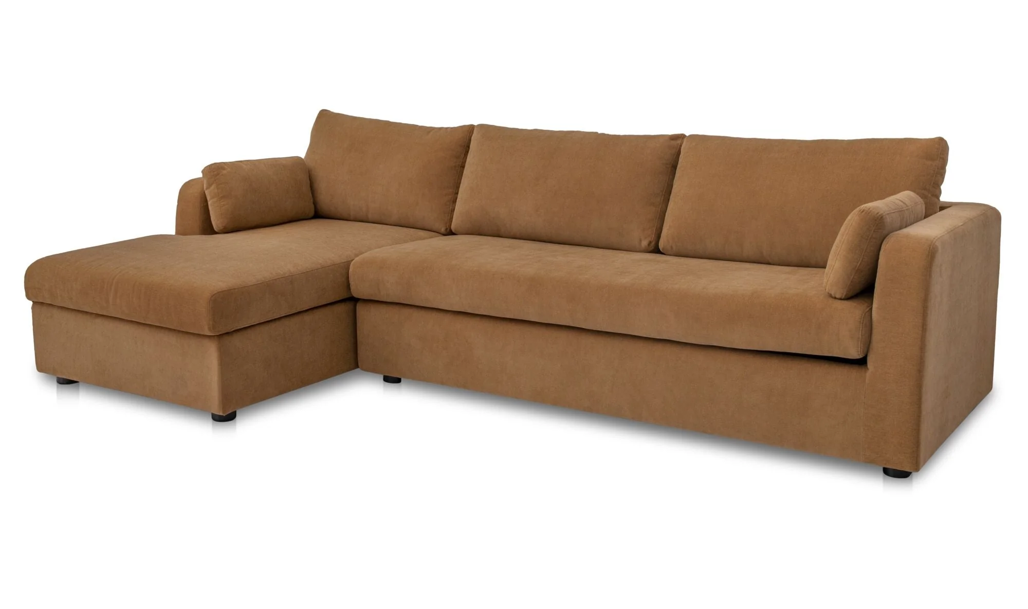 Burrow Sleeper Sectional With Storage Chaise Ginger - Image 9