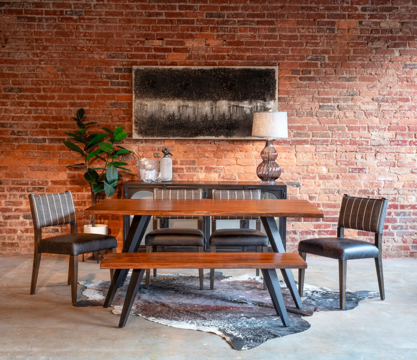 Kennedy 54" Bench in Walnut - Image 4