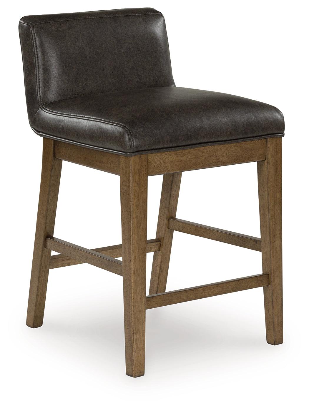 Cabalynn Light Brown Counter Height Barstool, Set of 2 - Image 4