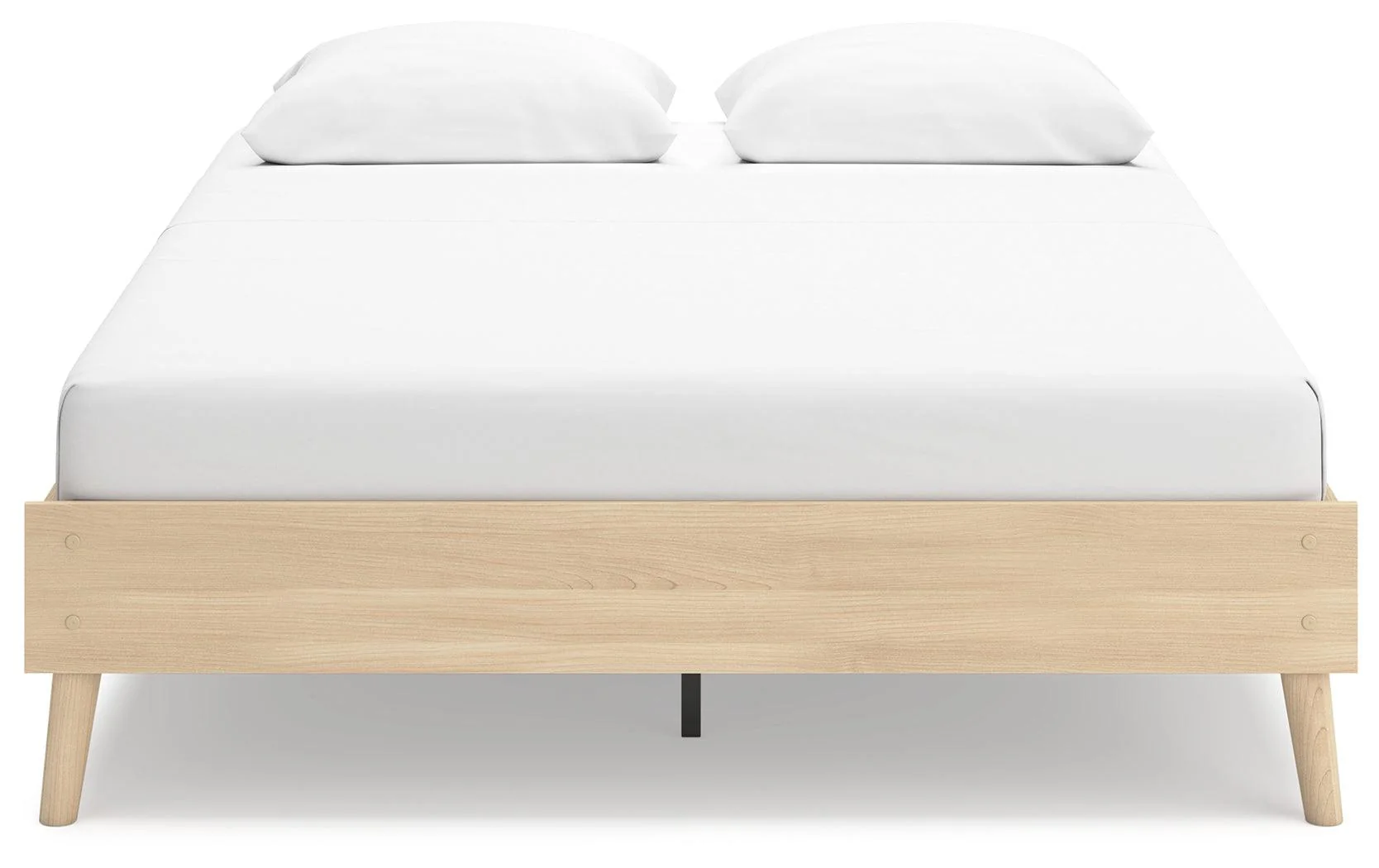 Cabinella Tan Queen Platform Bed - Image 3