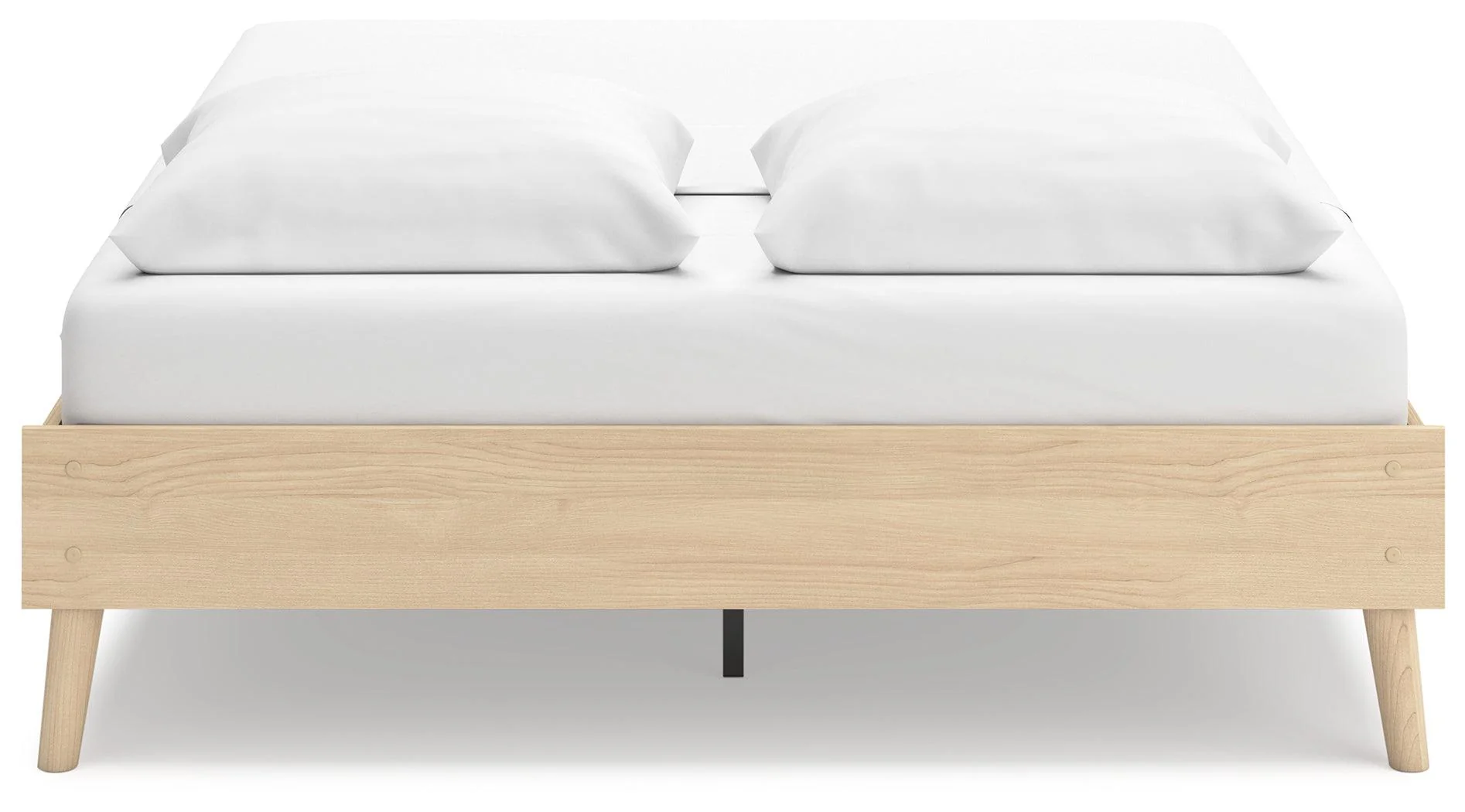 Cabinella Tan Queen Platform Bed - Image 4