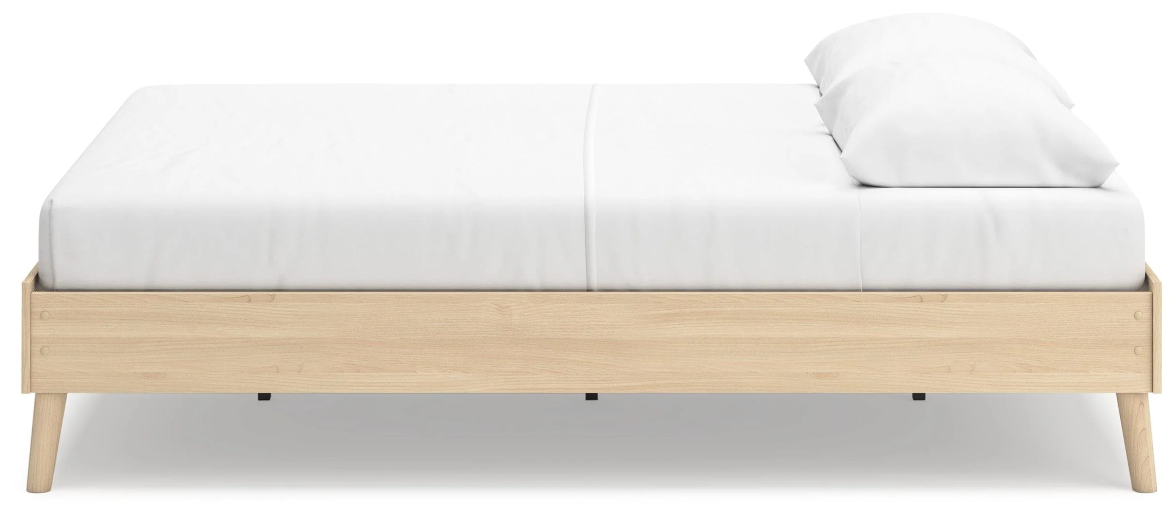 Cabinella Tan Queen Platform Bed - Image 5