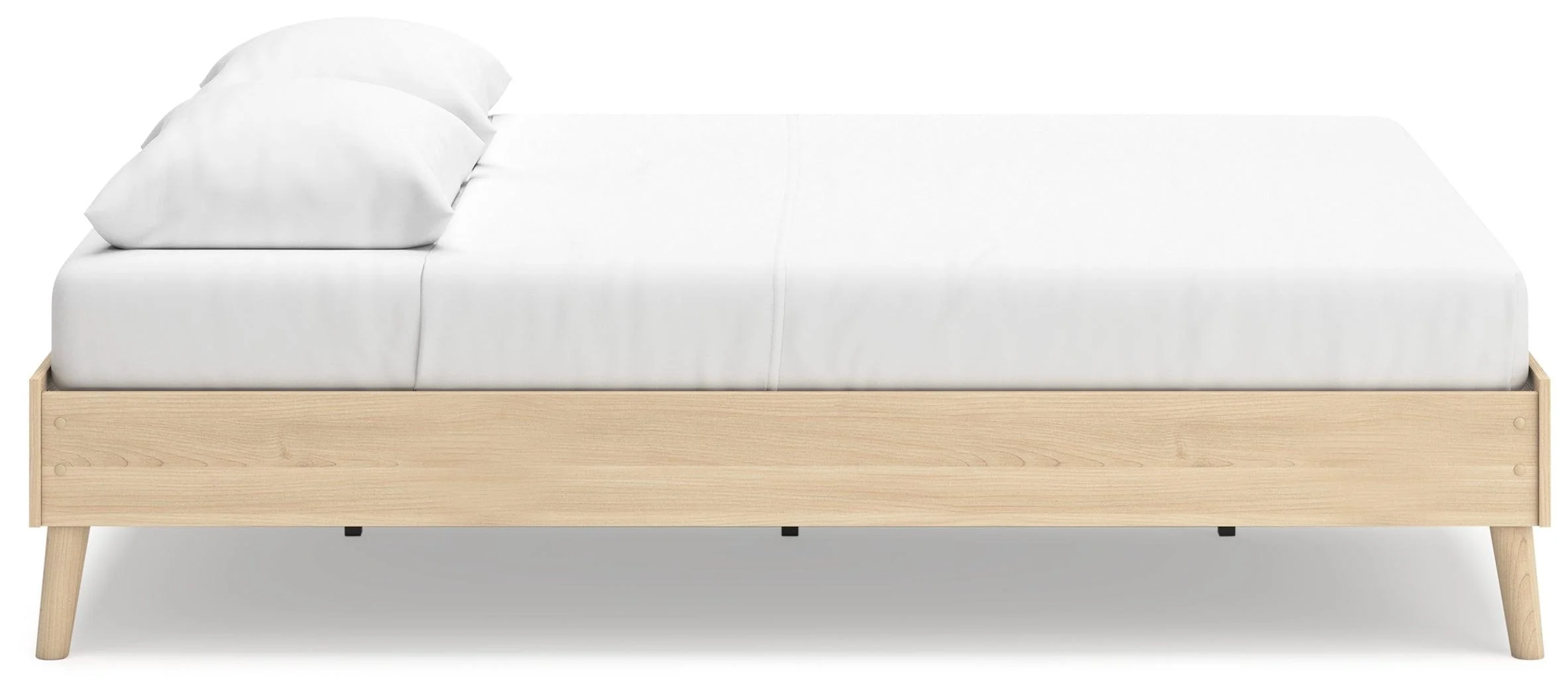 Cabinella Tan Queen Platform Bed - Image 6
