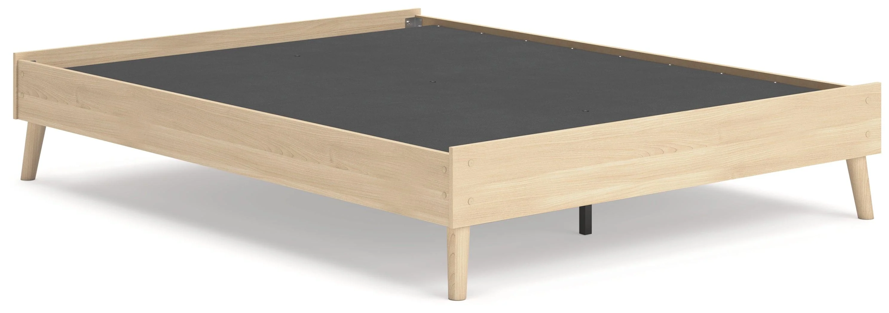 Cabinella Tan Queen Platform Bed - Image 7