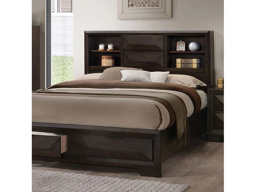 Caistor Espresso Queen Bed