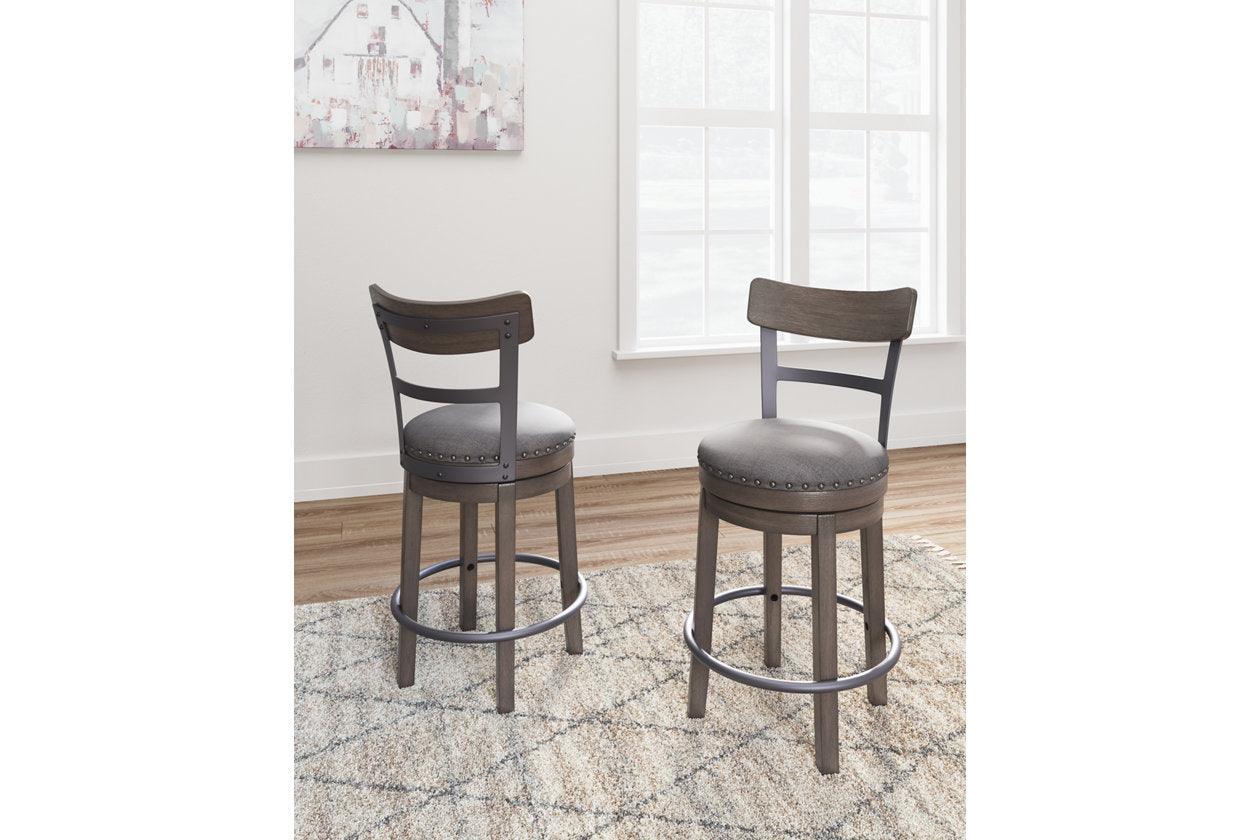 Caitbrook Gray Counter Height Barstool