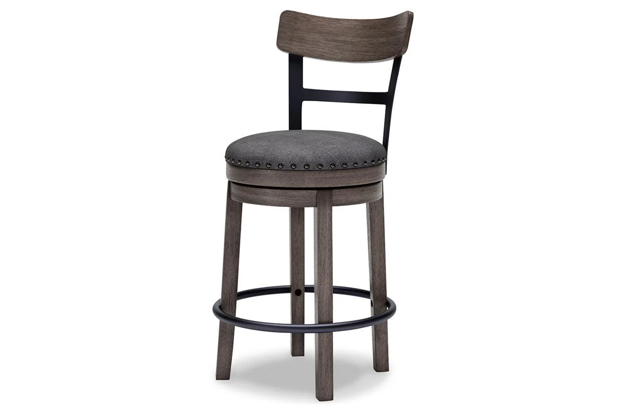 Caitbrook Gray Counter Height Barstool - Image 5