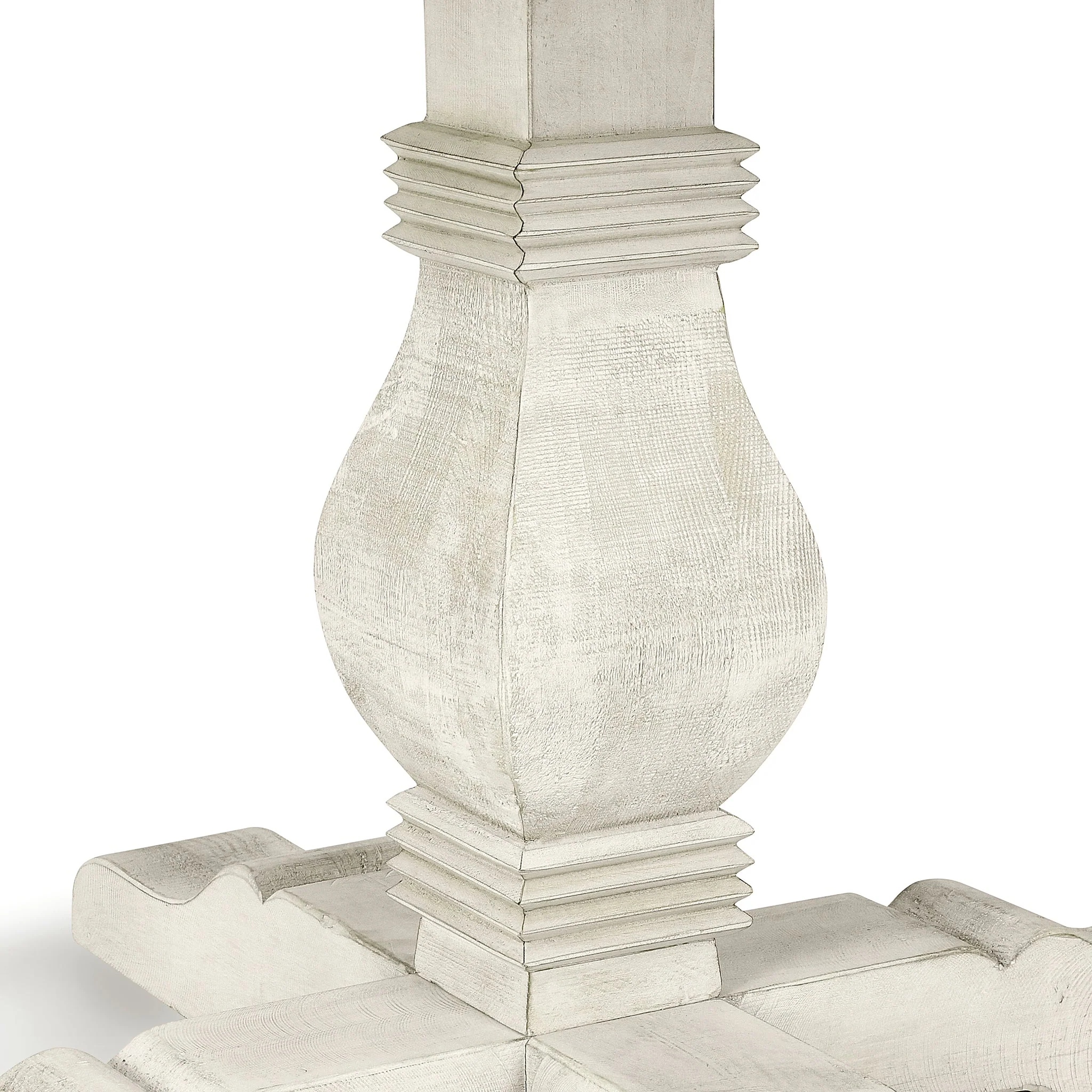 Caleb Dining Table - Distressed Ivory - Image 5