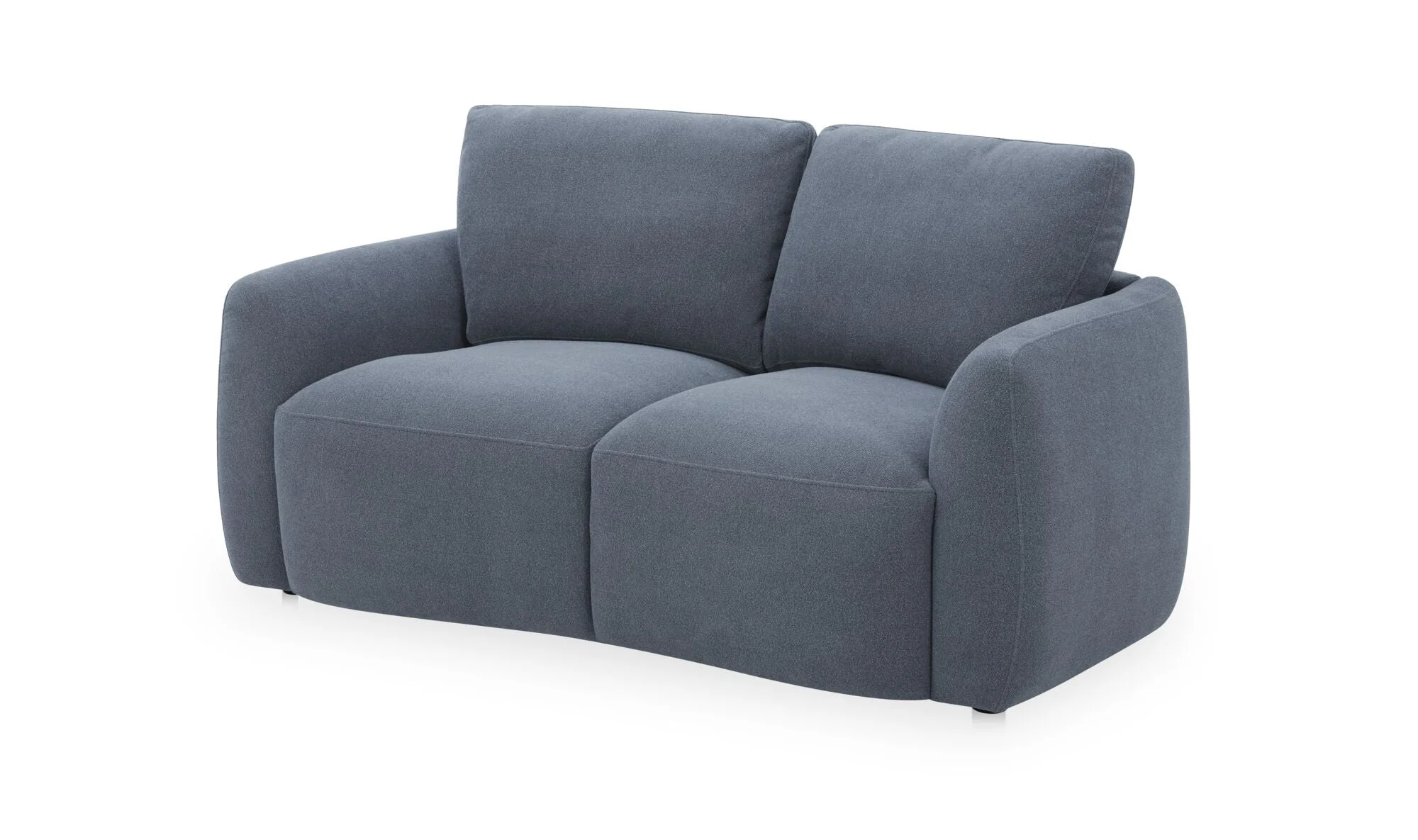Callie Sofa 68 in. Slate Blue - Image 2