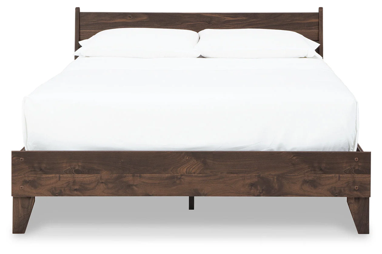 Calverson Mocha Platform Bedroom Set - Image 2