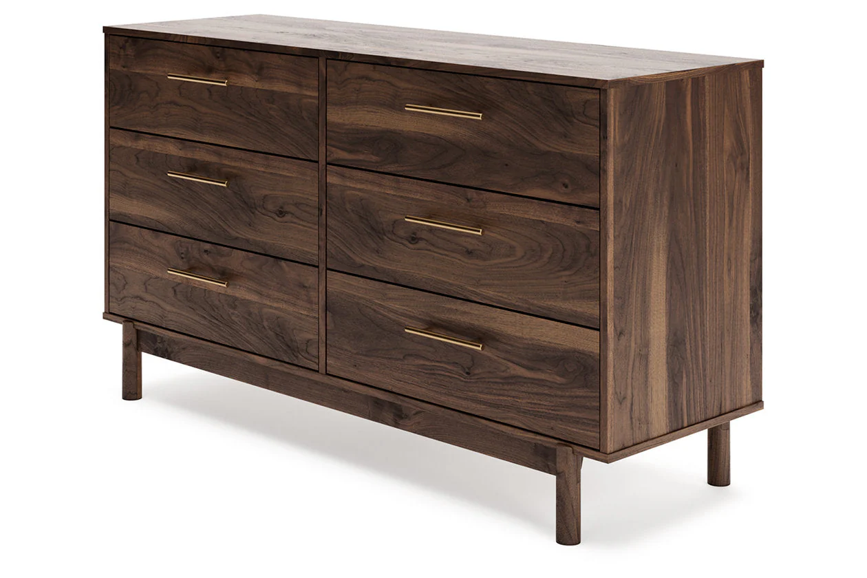 Calverson Mocha Platform Bedroom Set - Image 9