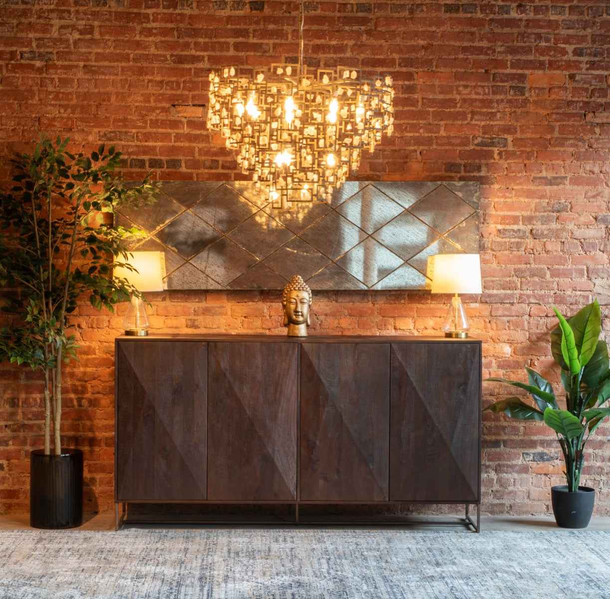 Cambridge 76" Sideboard in Walnut - Image 5