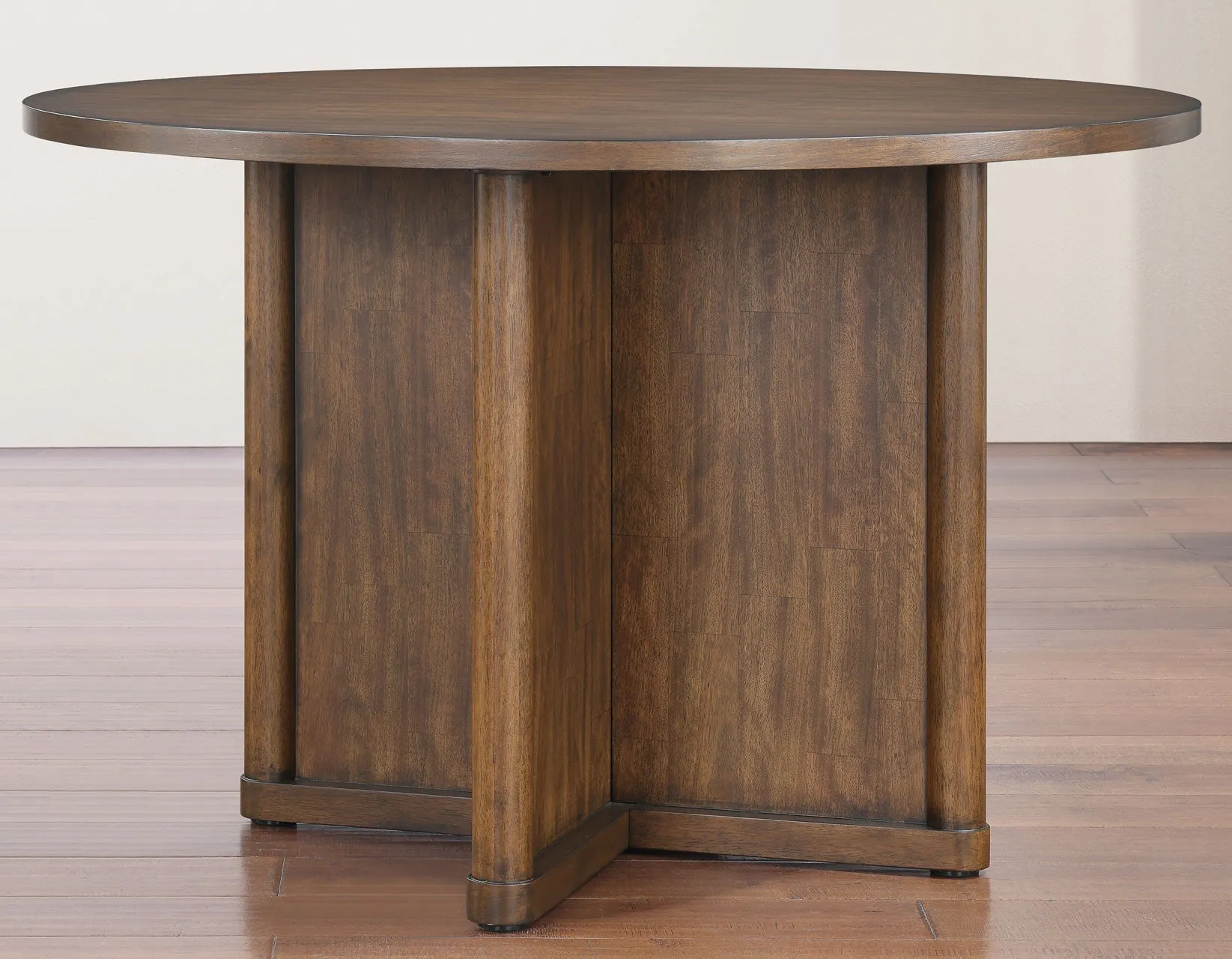 Cambridge Burnished Chestnut 47.25″ Round Dining Table