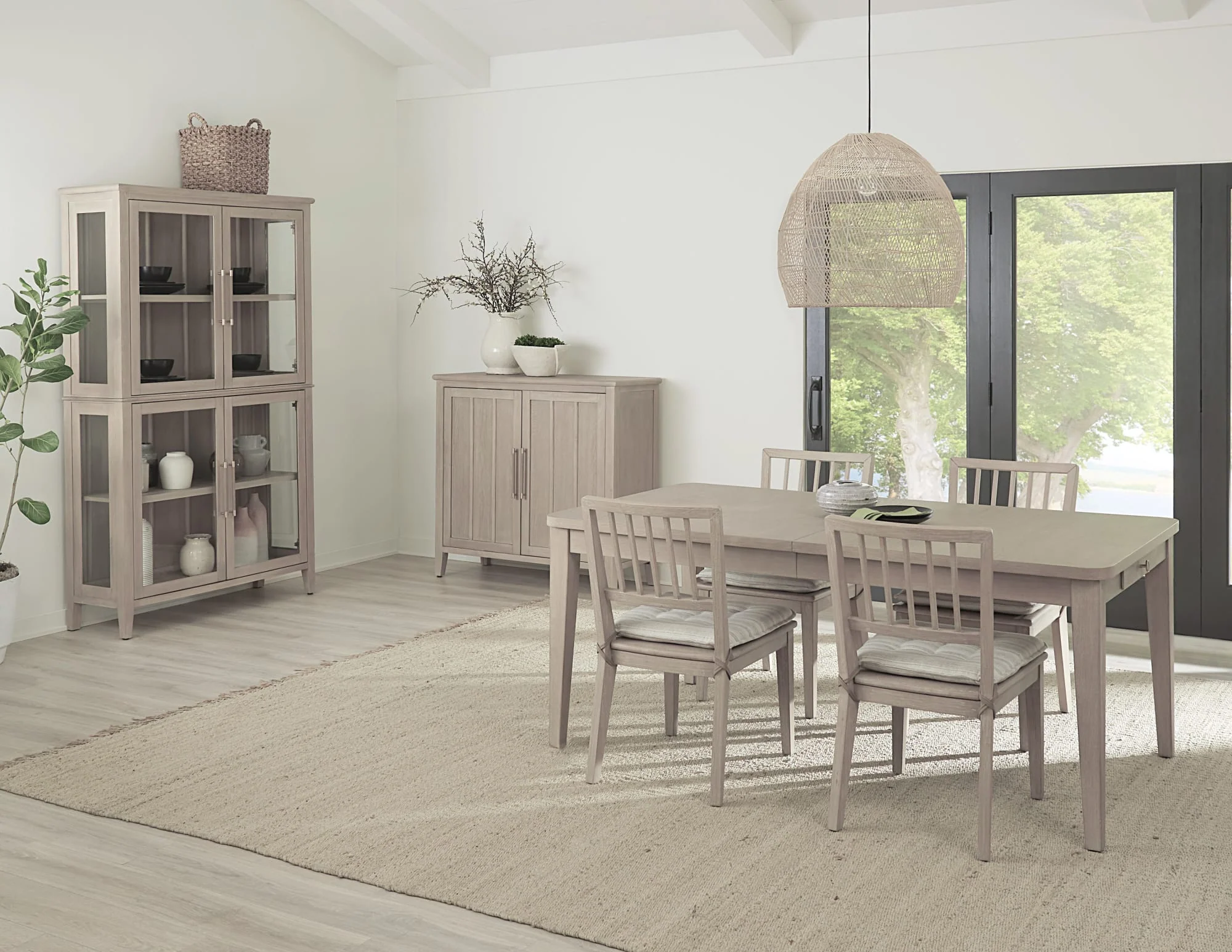 Camden Chai/Oat Wood Dining Chair with Detachable Cushion (Set of 2) - Image 9