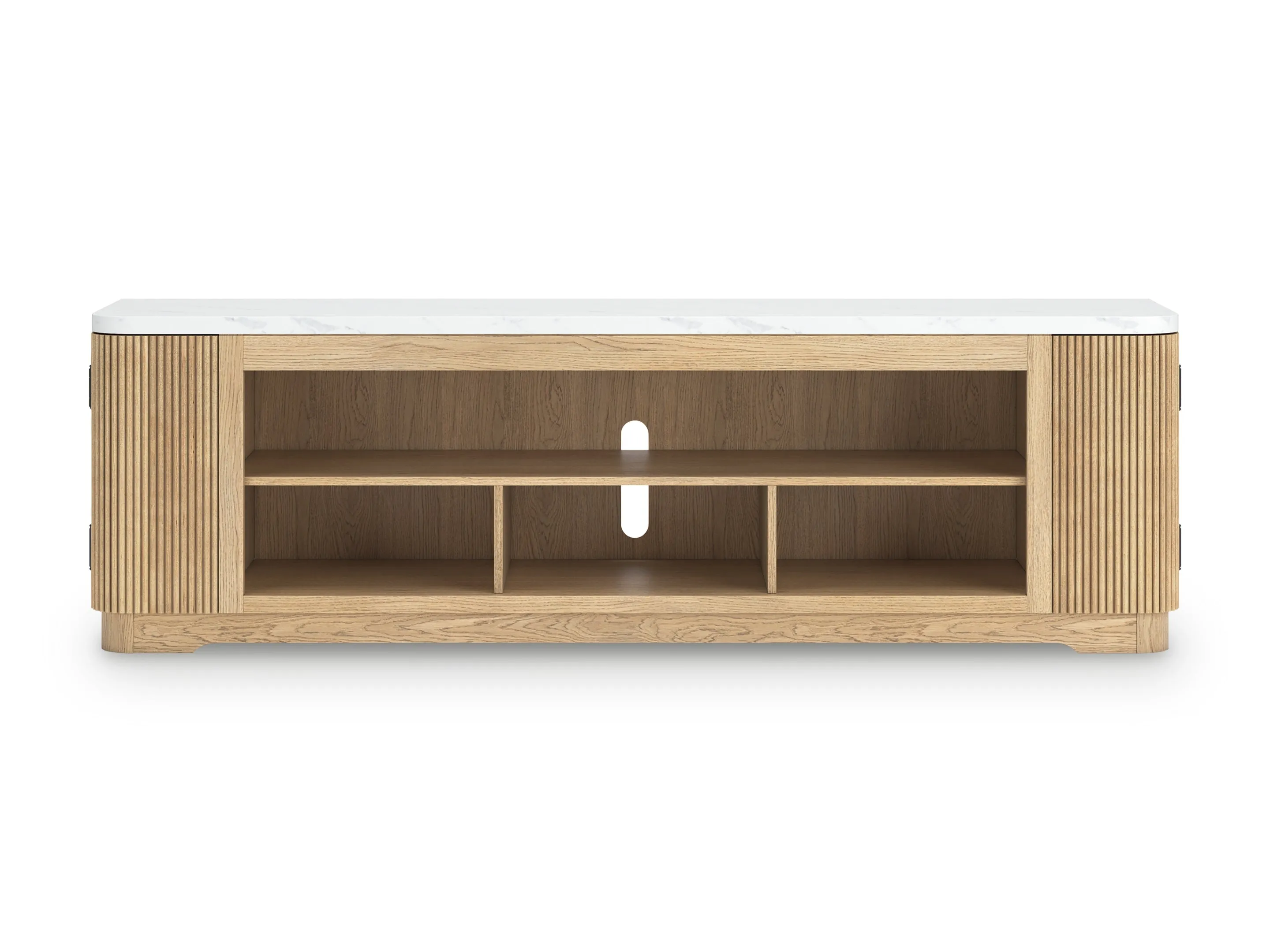 Camdill Light Brown 80" TV Stand - Image 5