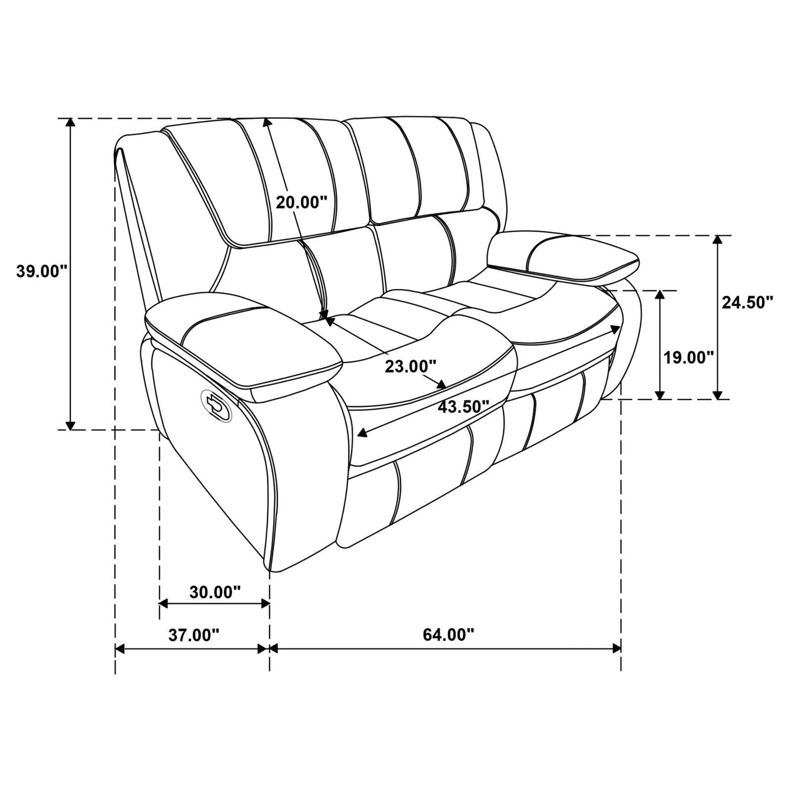 Camila Red Faux Leather 3-piece Upholstered Reclining Sofa Set - Image 17