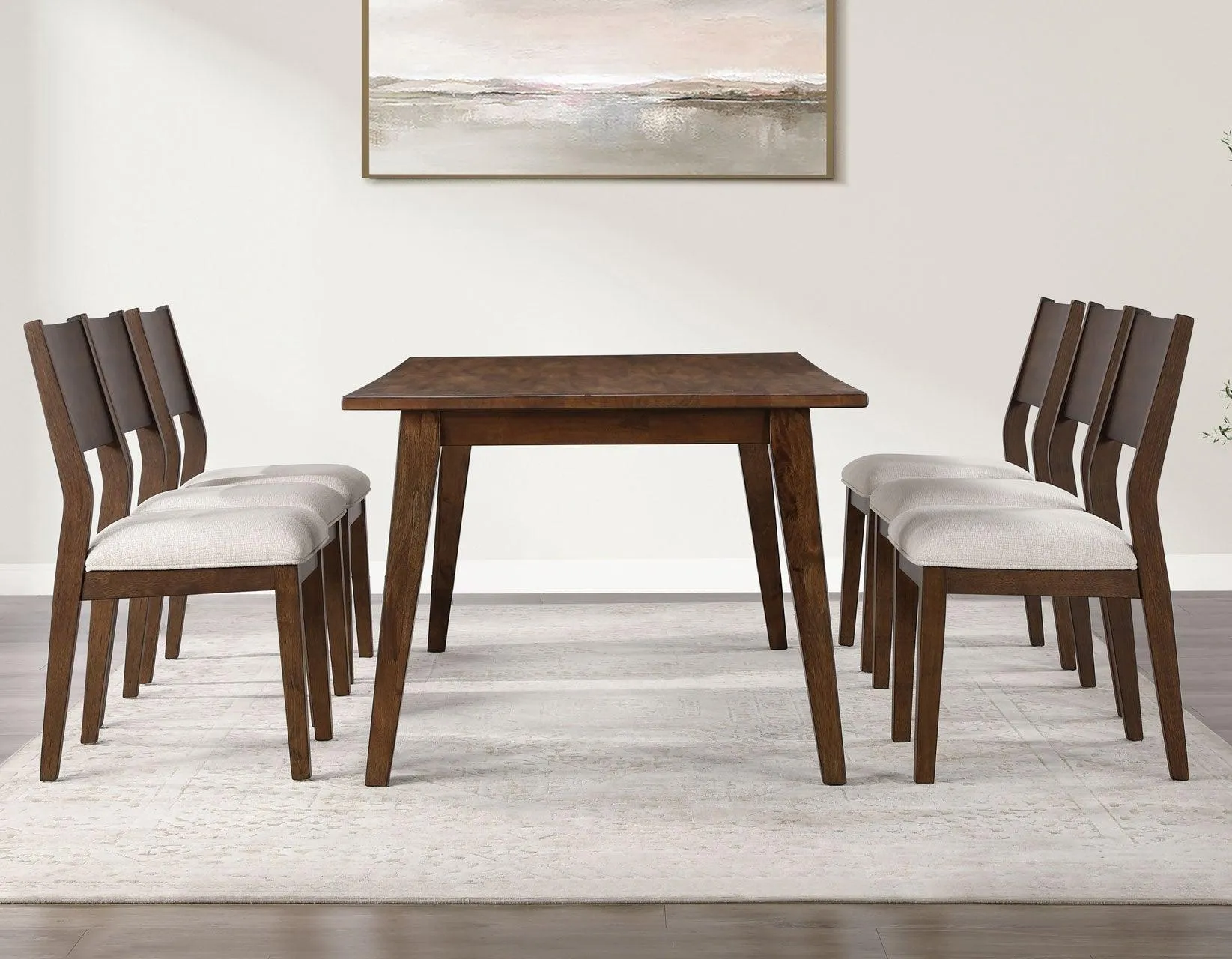 Canton 72″ Solid Wood Dining Table - Image 4