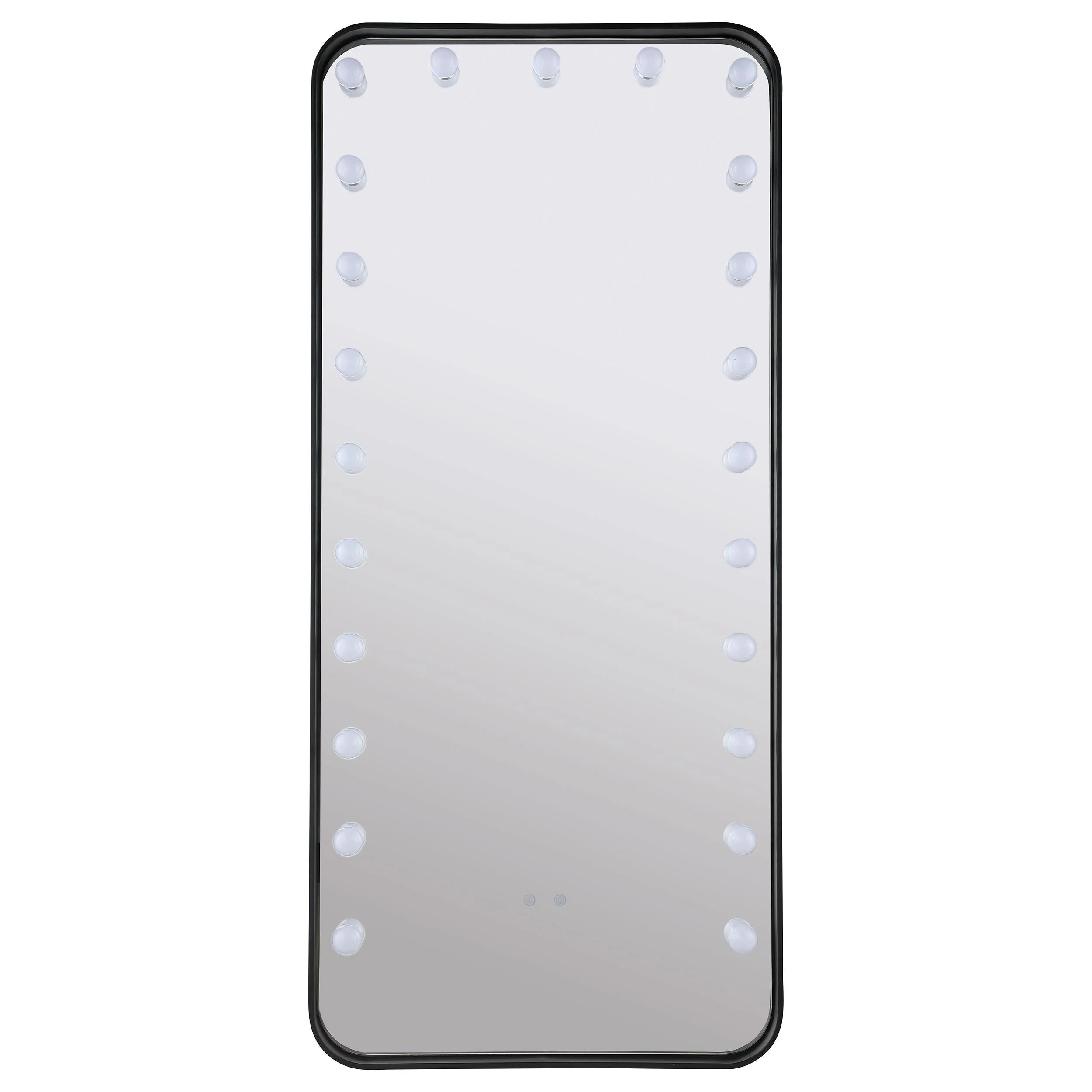 Canton Black LED Standing Mirror with Speakers - Image 7