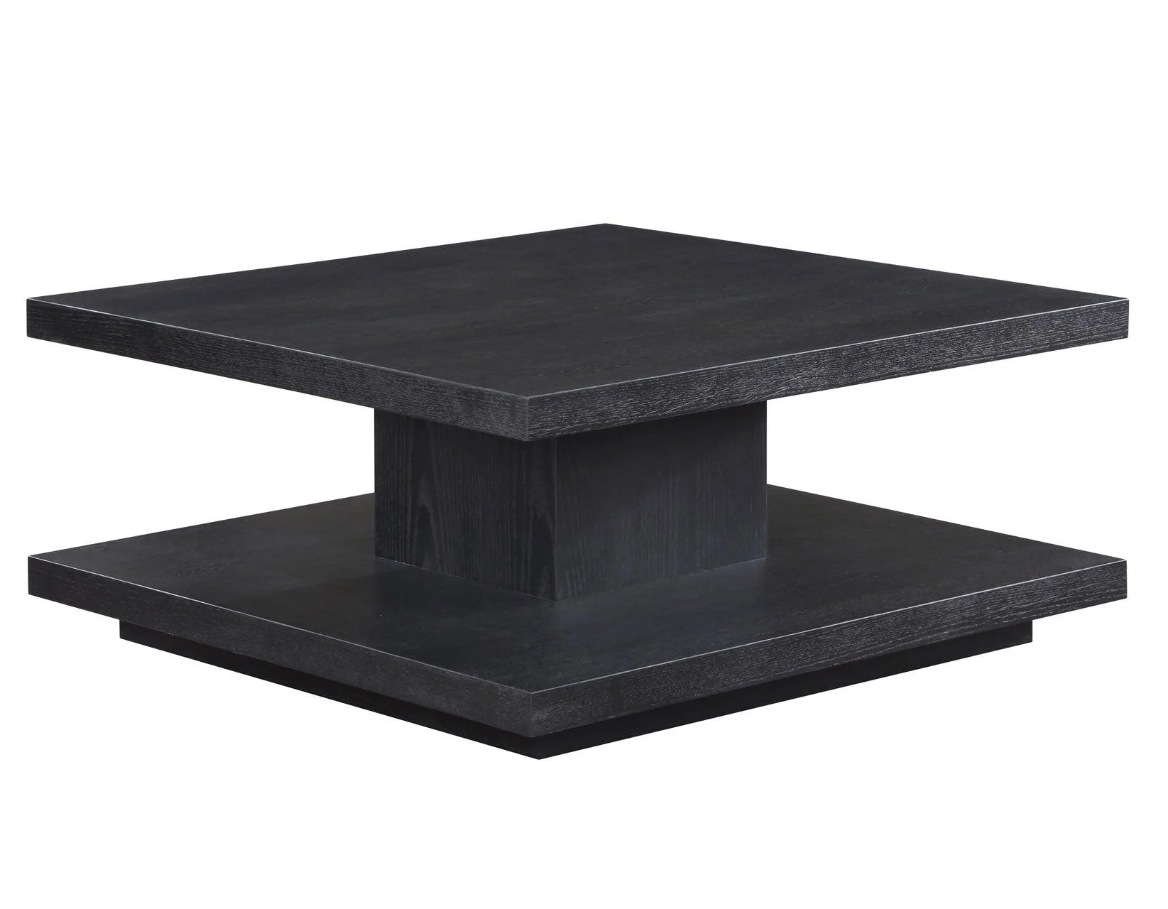 Canyon Black Cocktail Table with Casters - Image 4