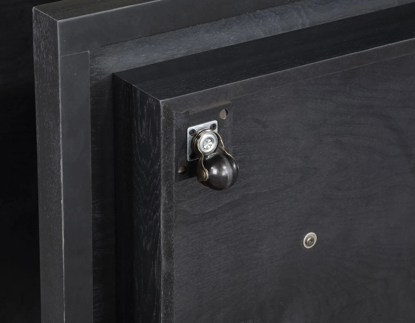 Canyon Black Cocktail Table with Casters - Image 6