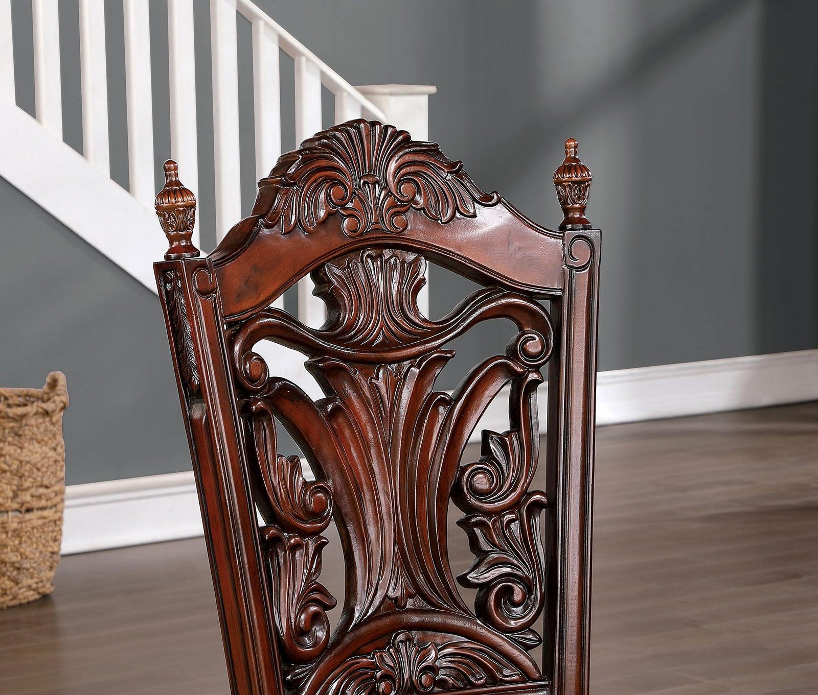 Canyonville Brown Cherry/Dark Brown Side Chair, Set of 2 - Image 2