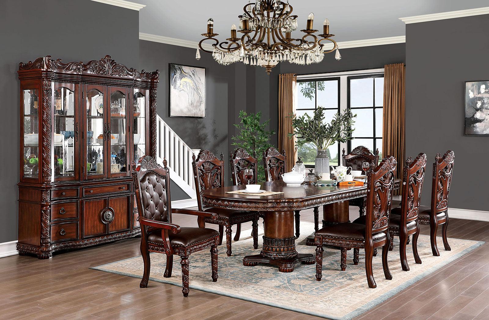 Canyonville Brown Cherry/Dark Brown Side Chair, Set of 2 - Image 3