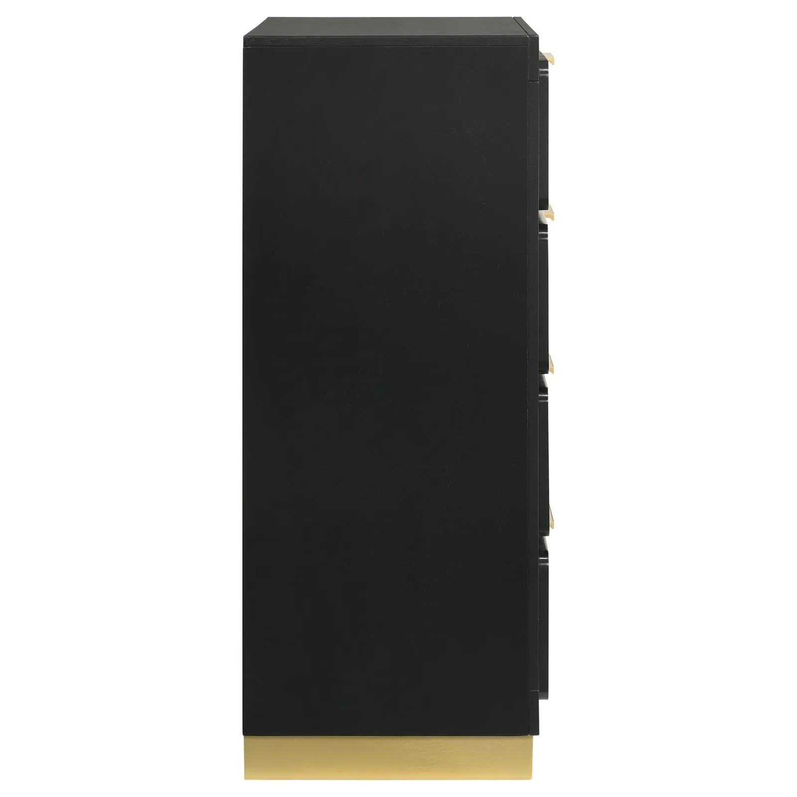 Caraway 4-drawer Bedroom Chest Black - Image 9
