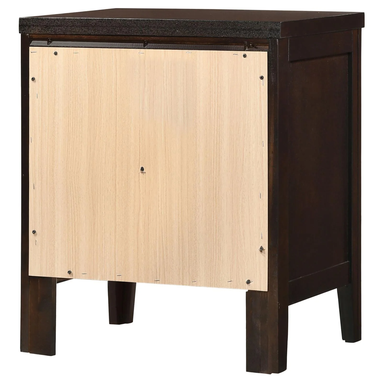 Carlton Cappuccino 2-Drawer Rectangular Nightstand - Image 8