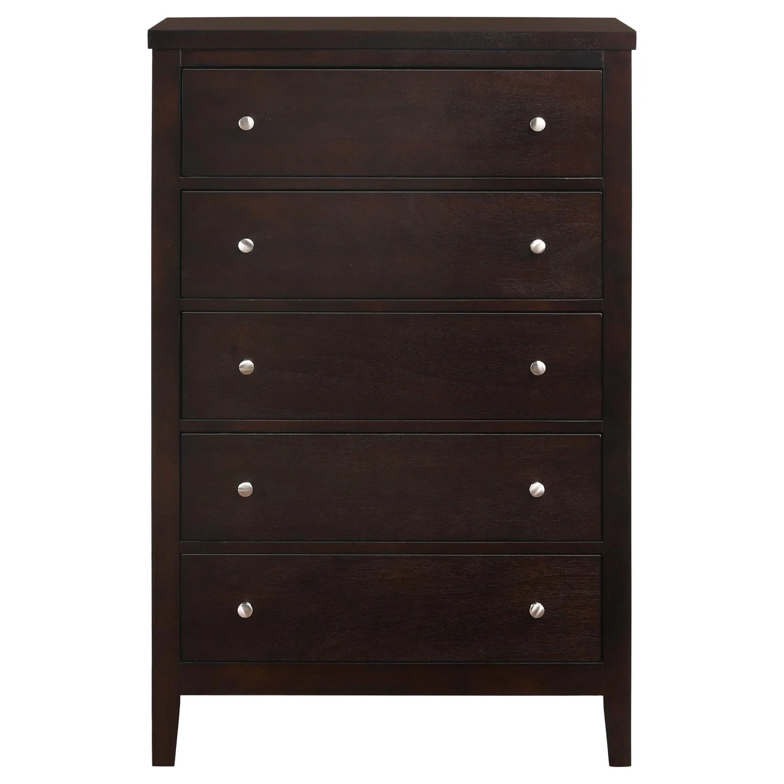 Carlton Cappuccino 5-Drawer Rectangular Chest - Image 2