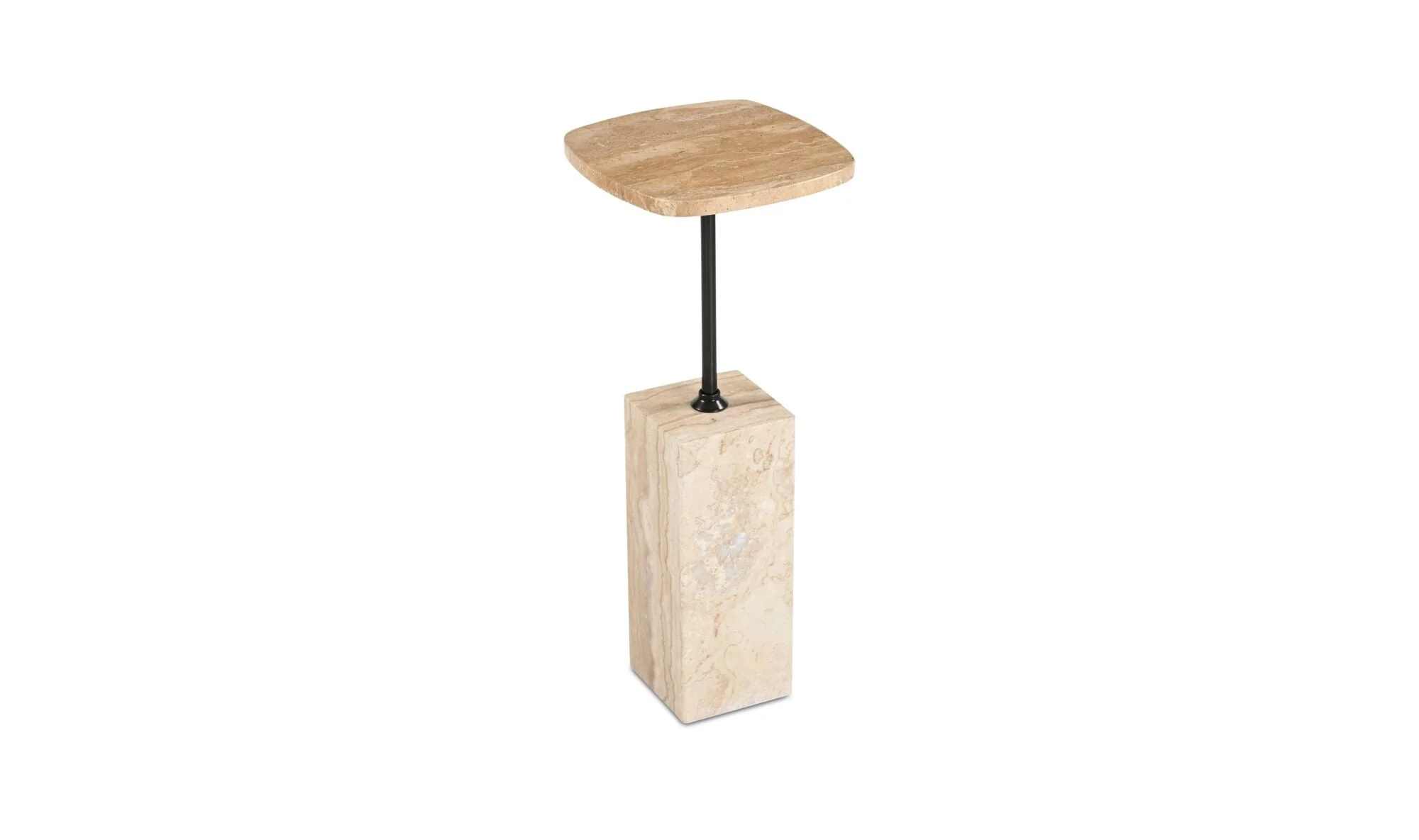 Caro Side Table Travertine - Image 6