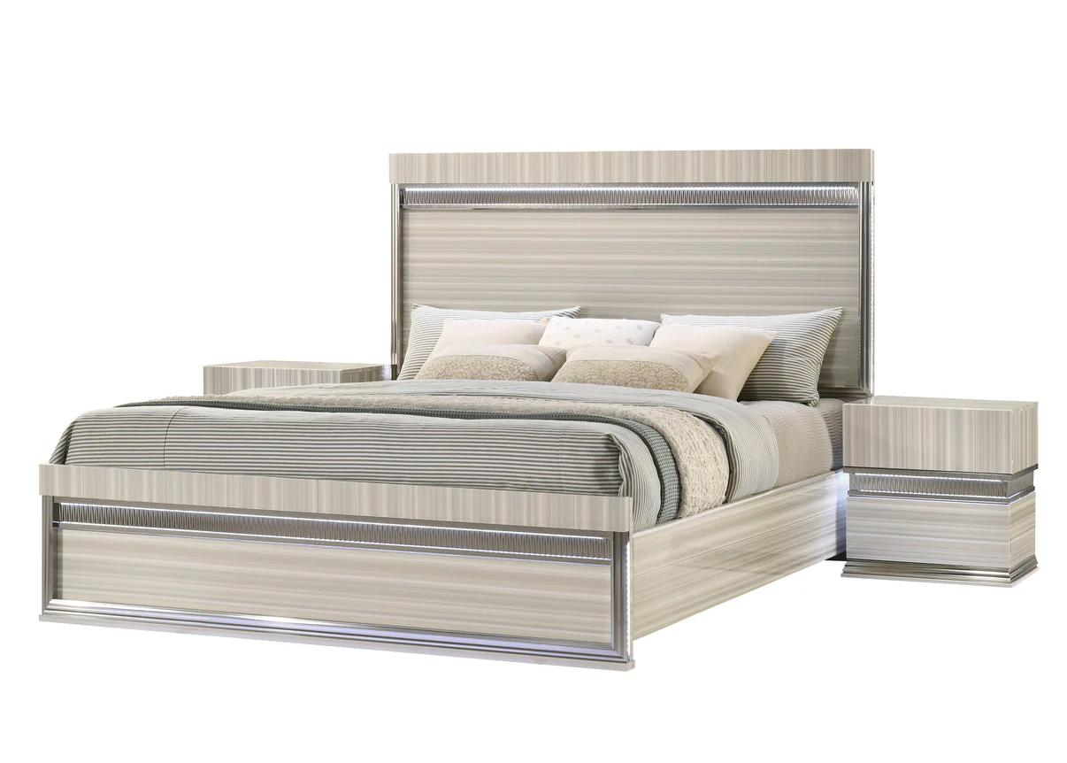 Carrara Beige Bedroom Set - Image 6