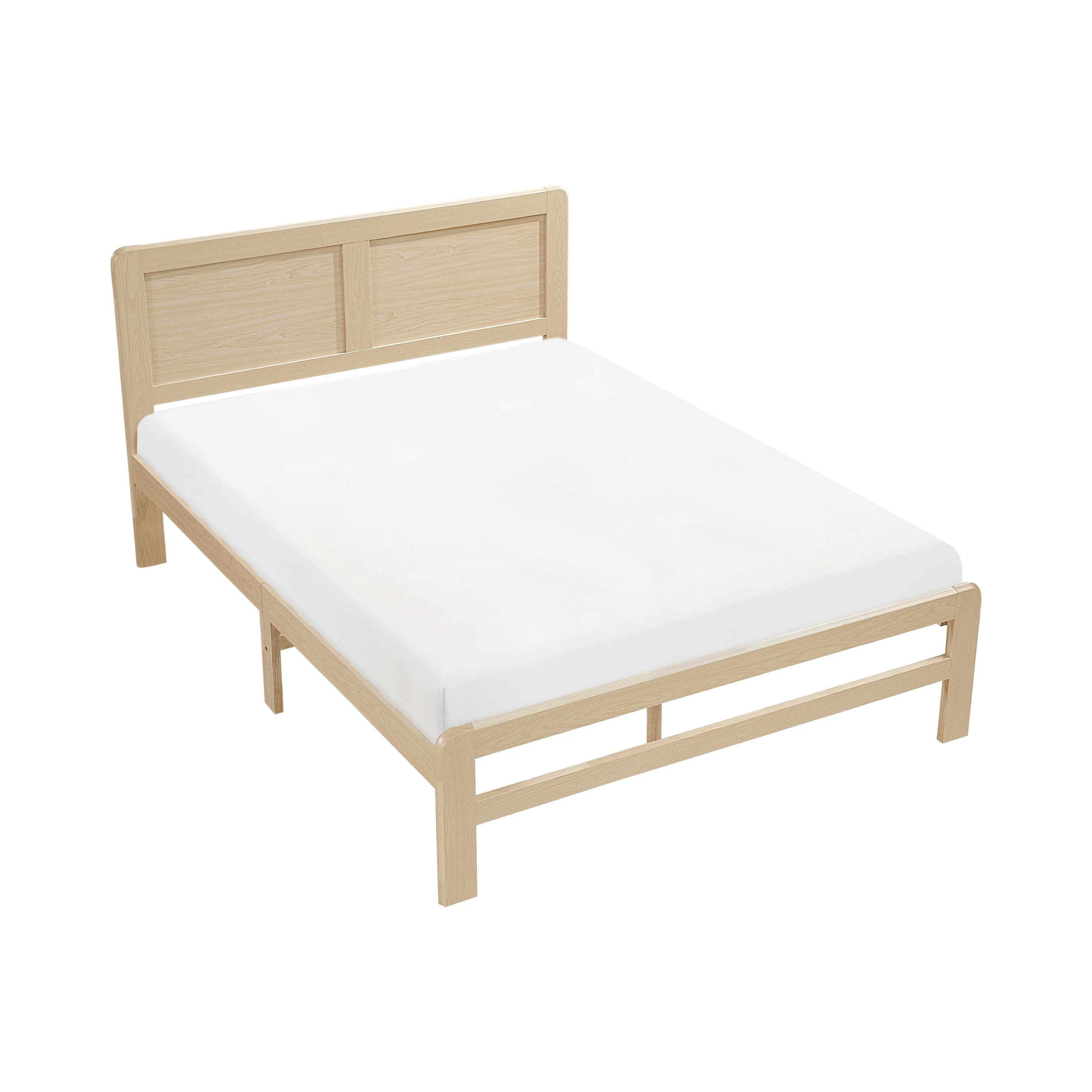 Carter Natural Queen Platform Bed - Image 7