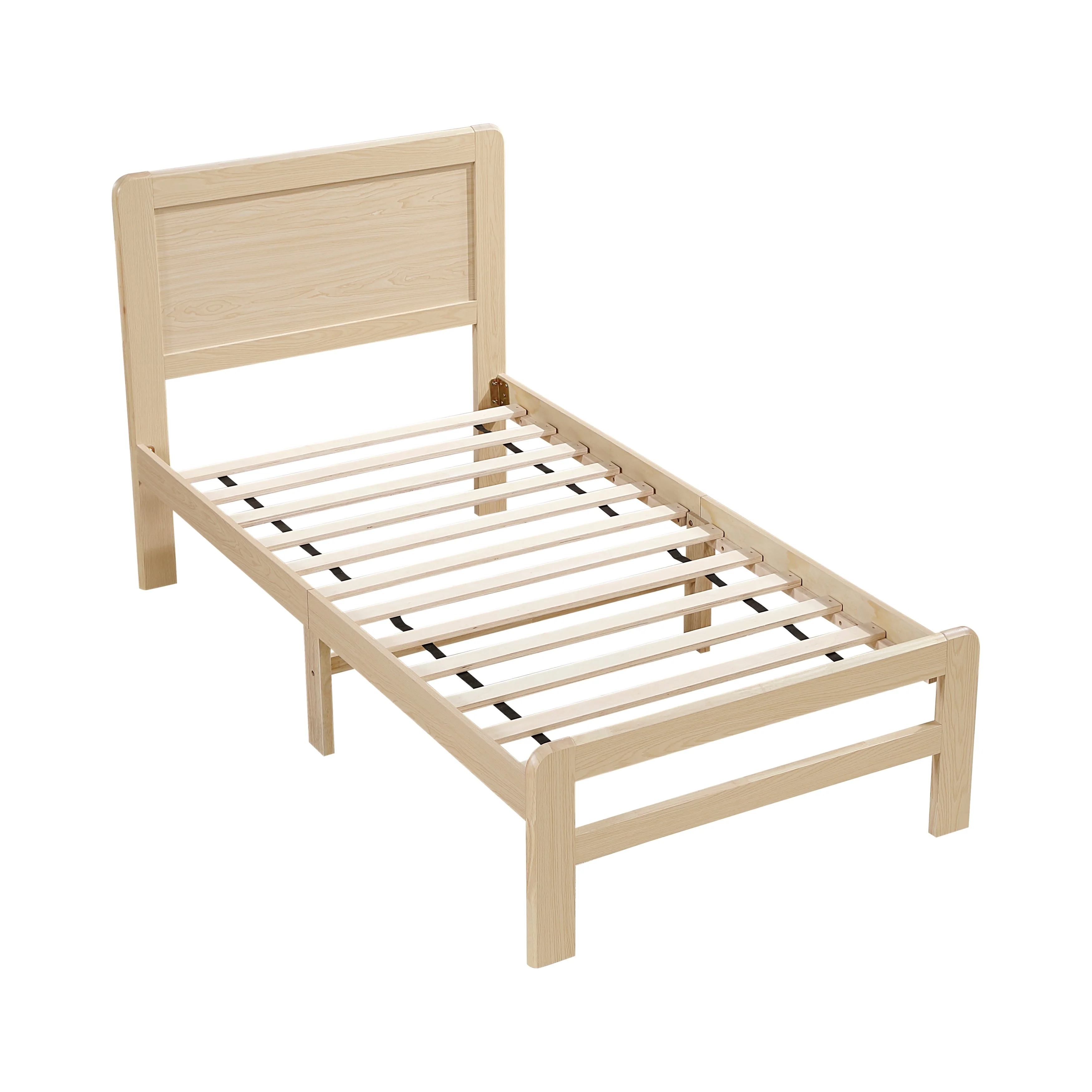 Carter Natural Twin Platform Bed - Image 8