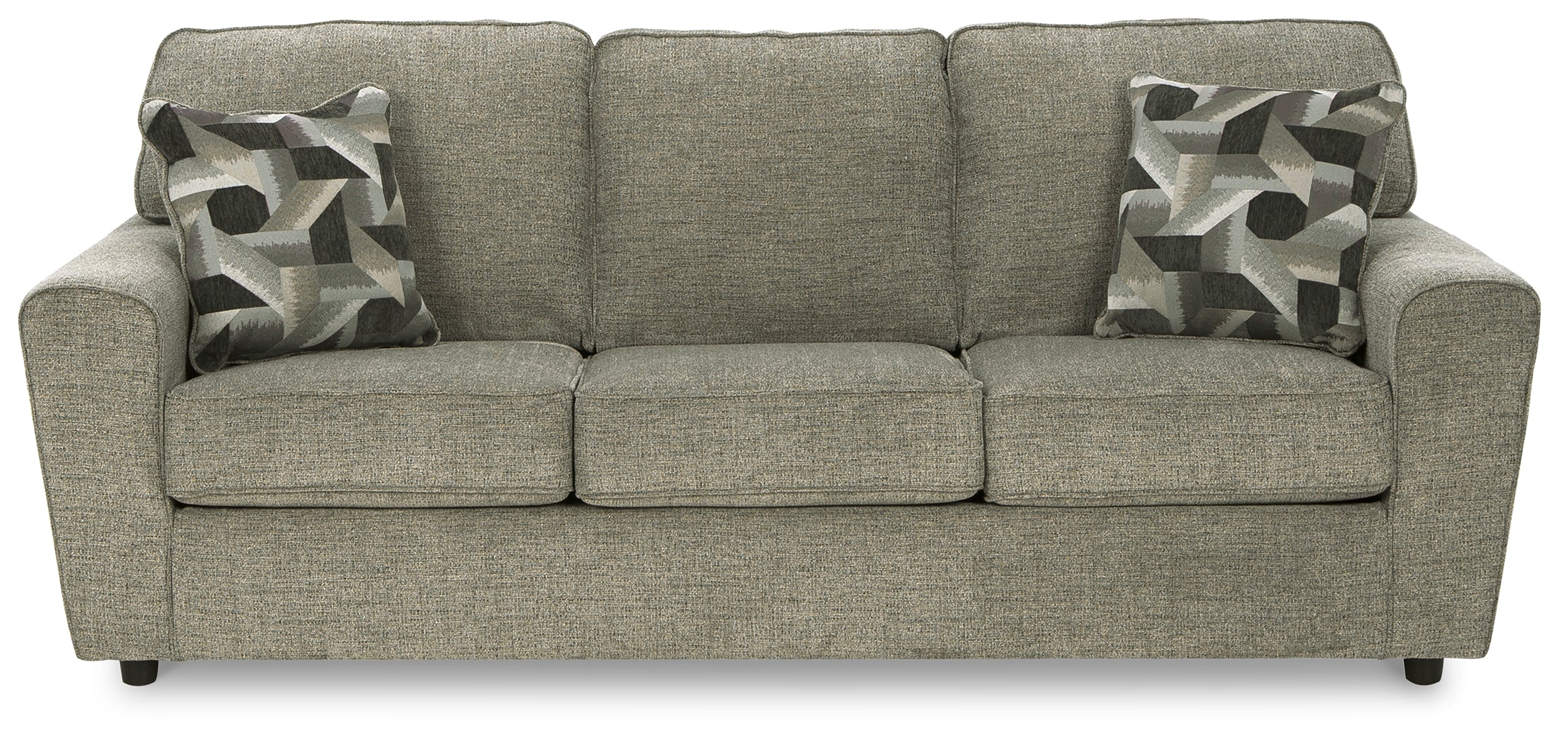 Cascilla Pewter Sofa and Loveseat - Image 2