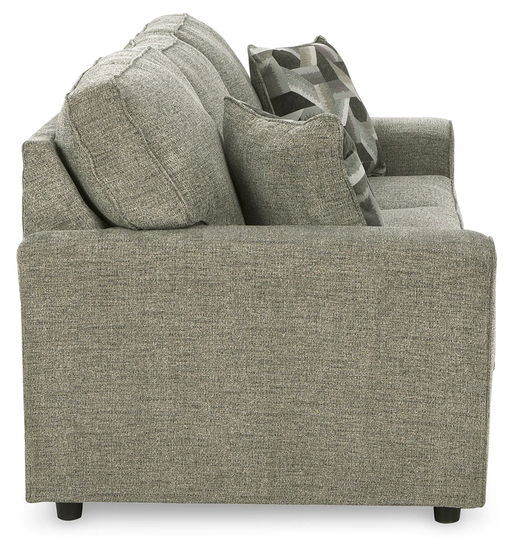 Cascilla Pewter Sofa and Loveseat - Image 4