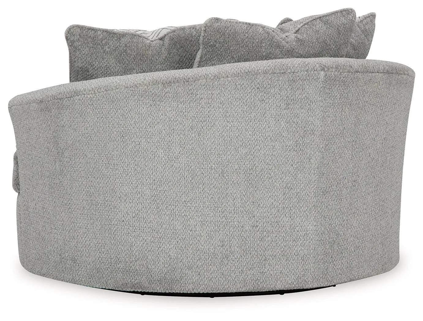 Casselbury Cement Oversized Swivel Accent Chair - Image 5