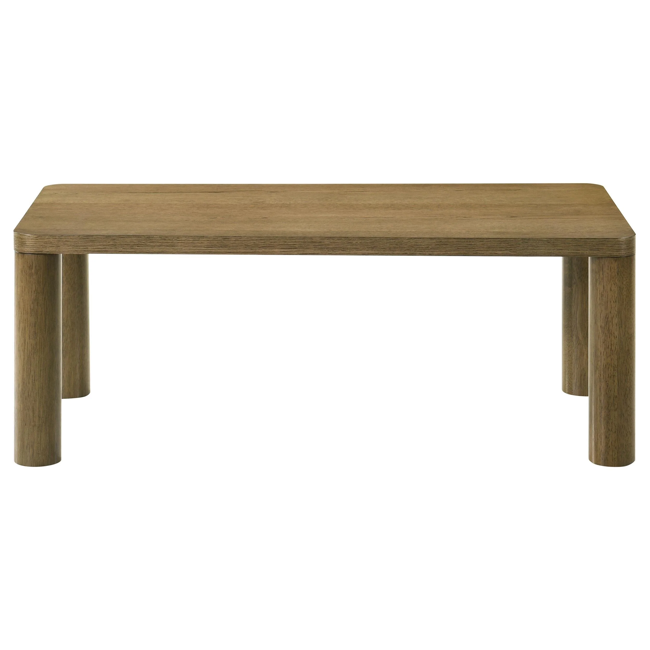 Castlewood Brown Oak Engineered Wood Cocktail Coffee Table - Image 3