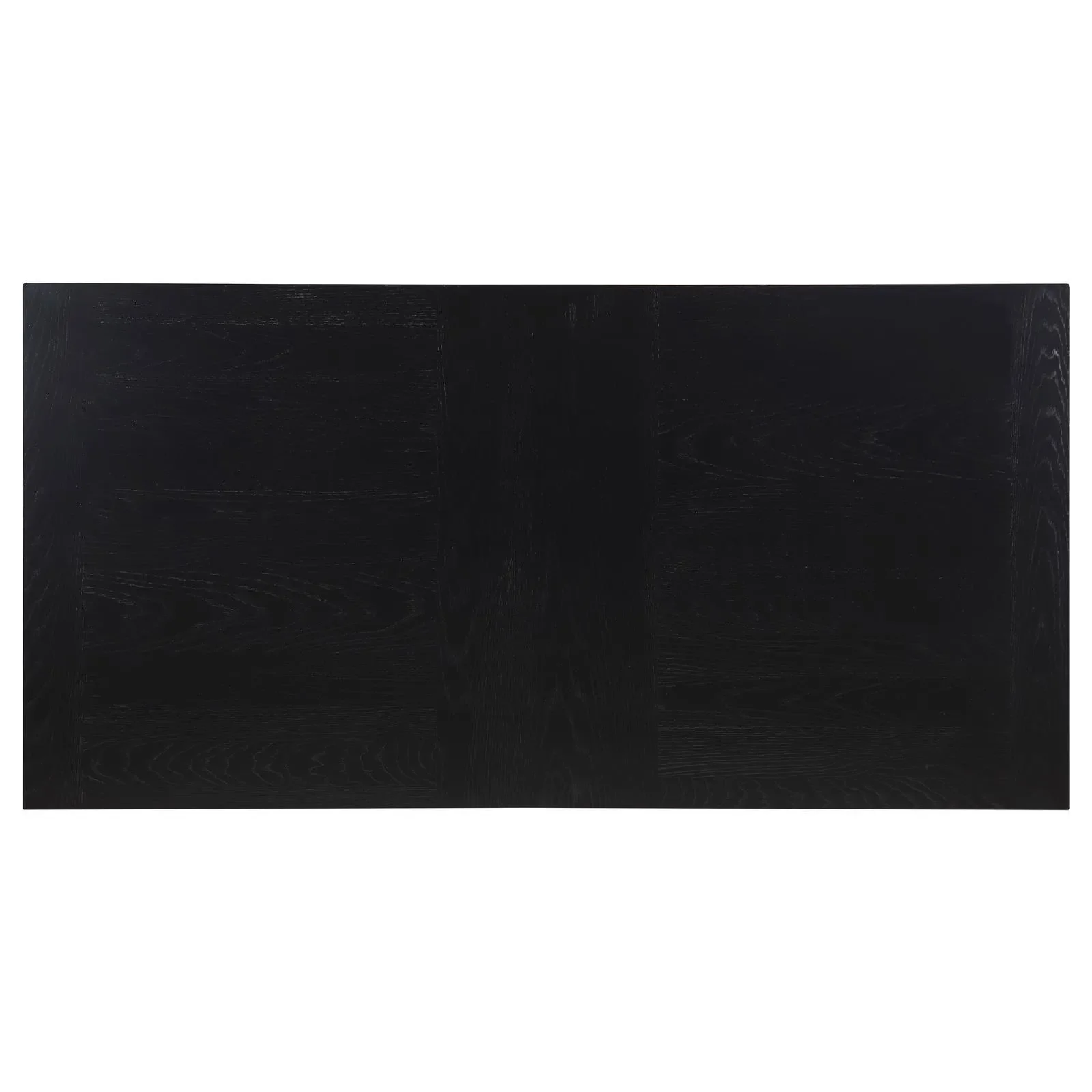 Catherine Black Rectangular Double Pedestal Dining Table - Image 8