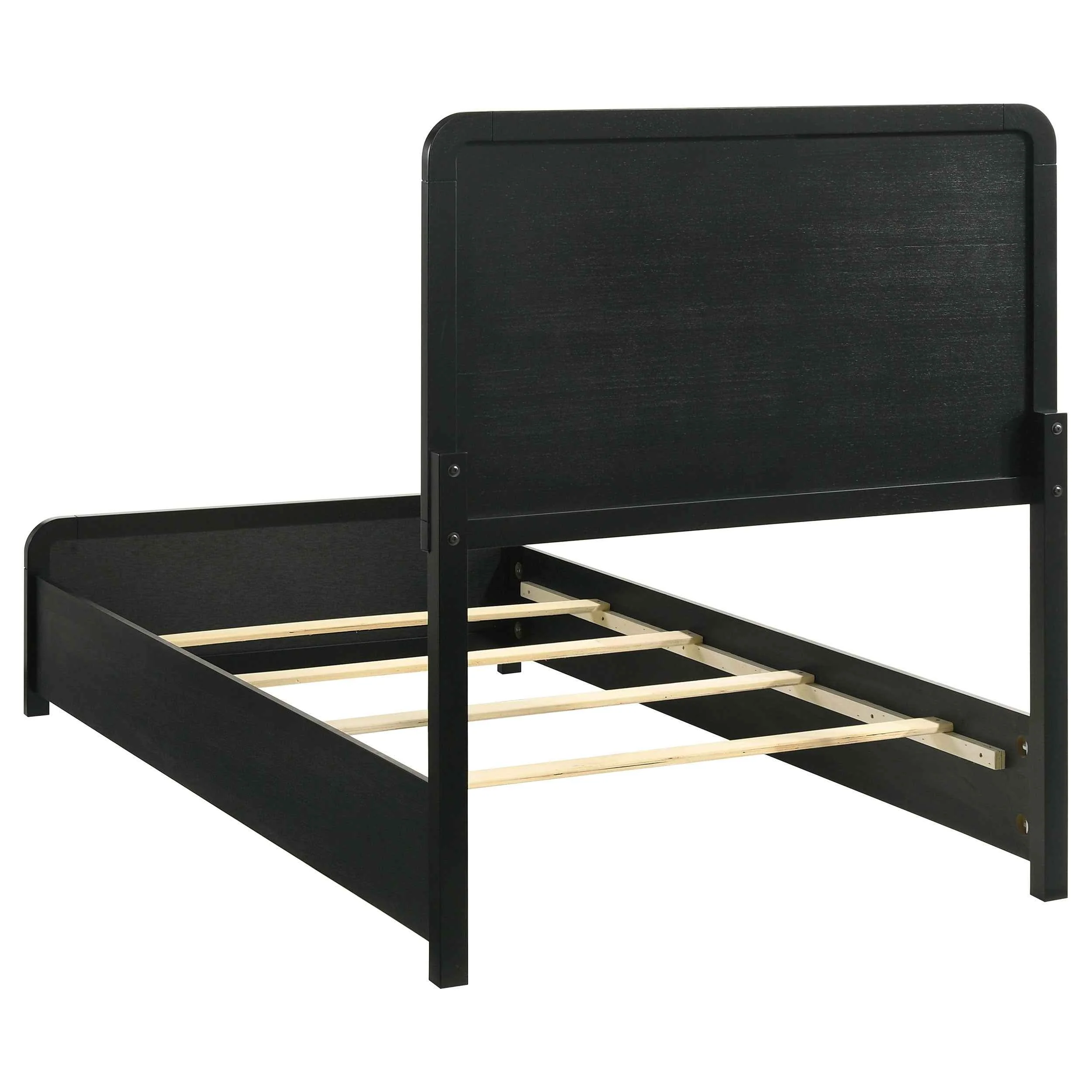 Cavelle Black 4-piece Twin Bedroom Set - Image 4