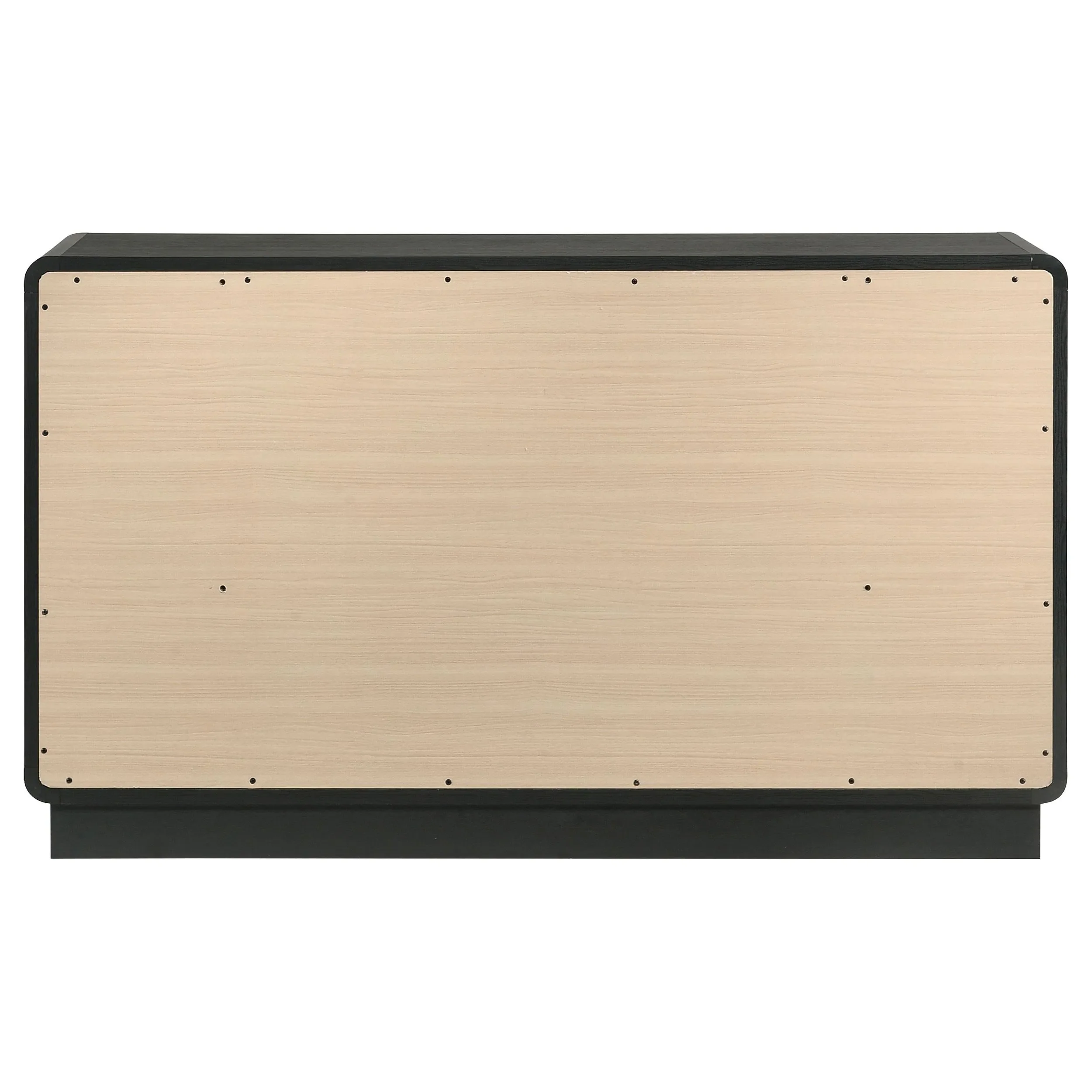 Cavelle Black 6-Drawer Dresser Cabinet - Image 7