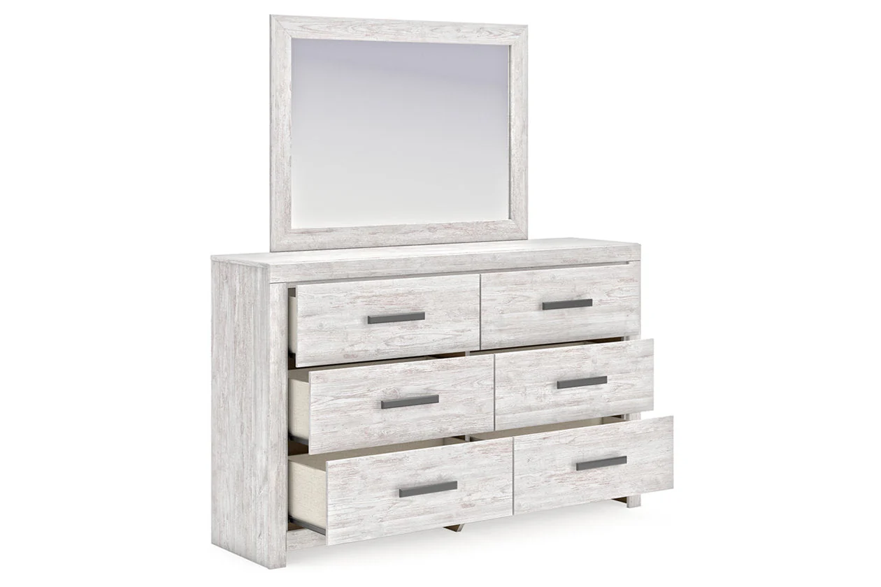 Cayboni Whitewash Panel Bedroom Set - Image 51
