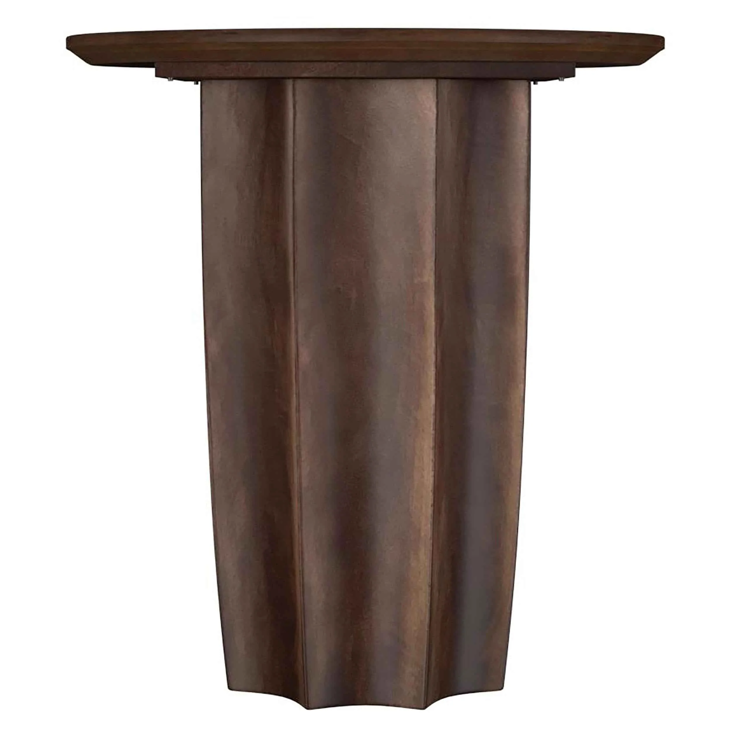 Cayenne Walnut 3-Piece Solid Mango Wood Coffee Table Set - Image 4