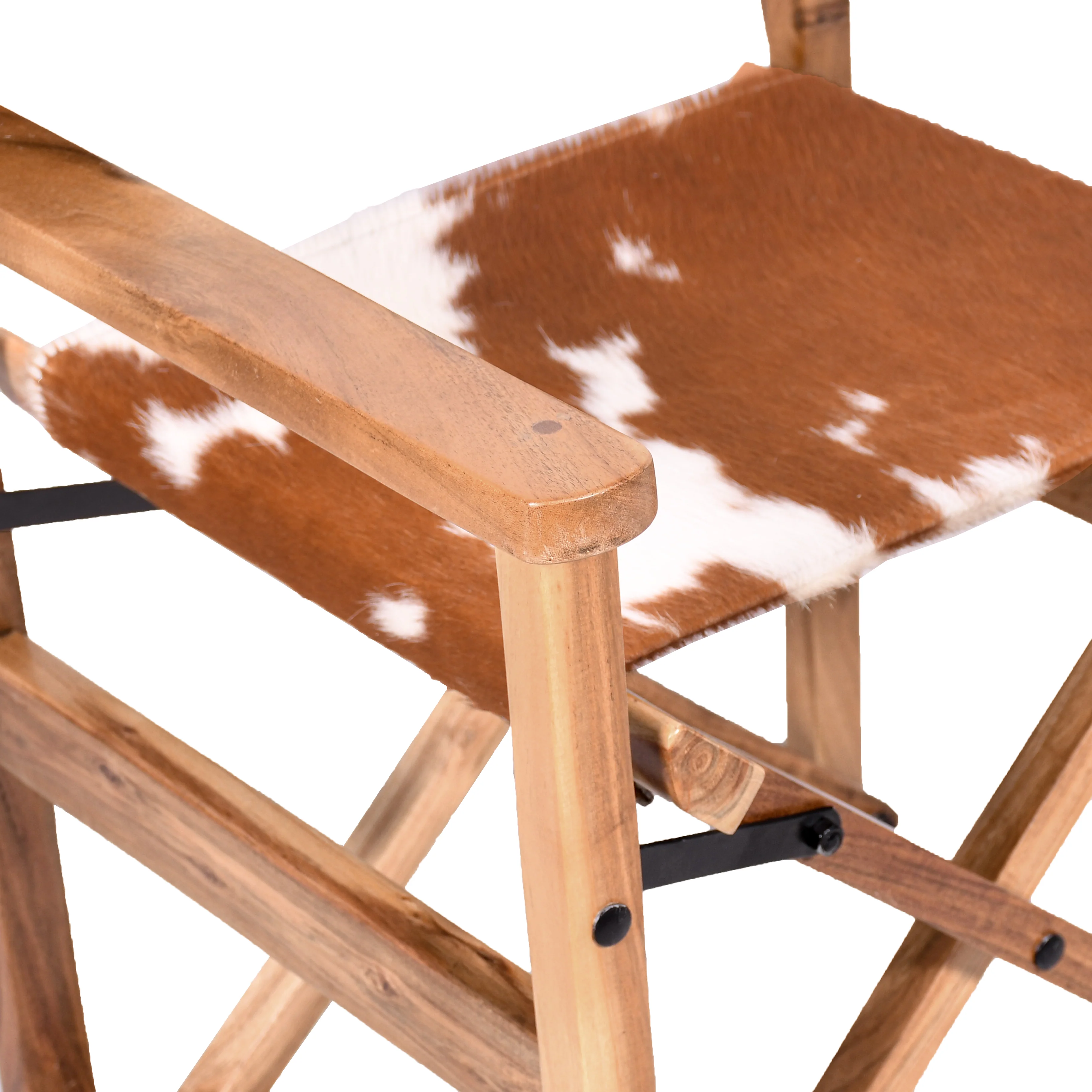 Lenox 18" Upholstered Counter Chair in Walnut - Image 5