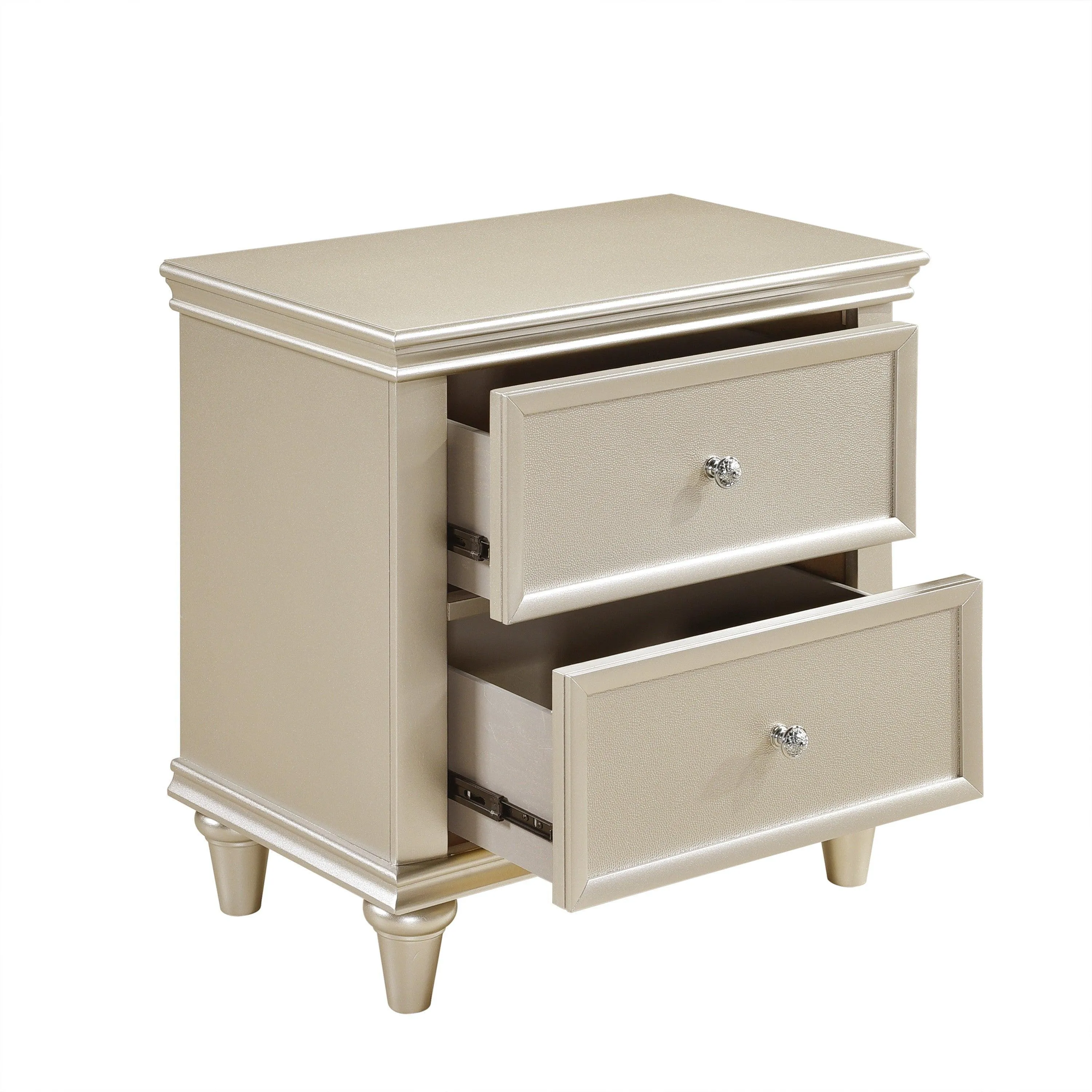 Celandine Silver Upholstered Panel Youth Bedroom Set - Image 10