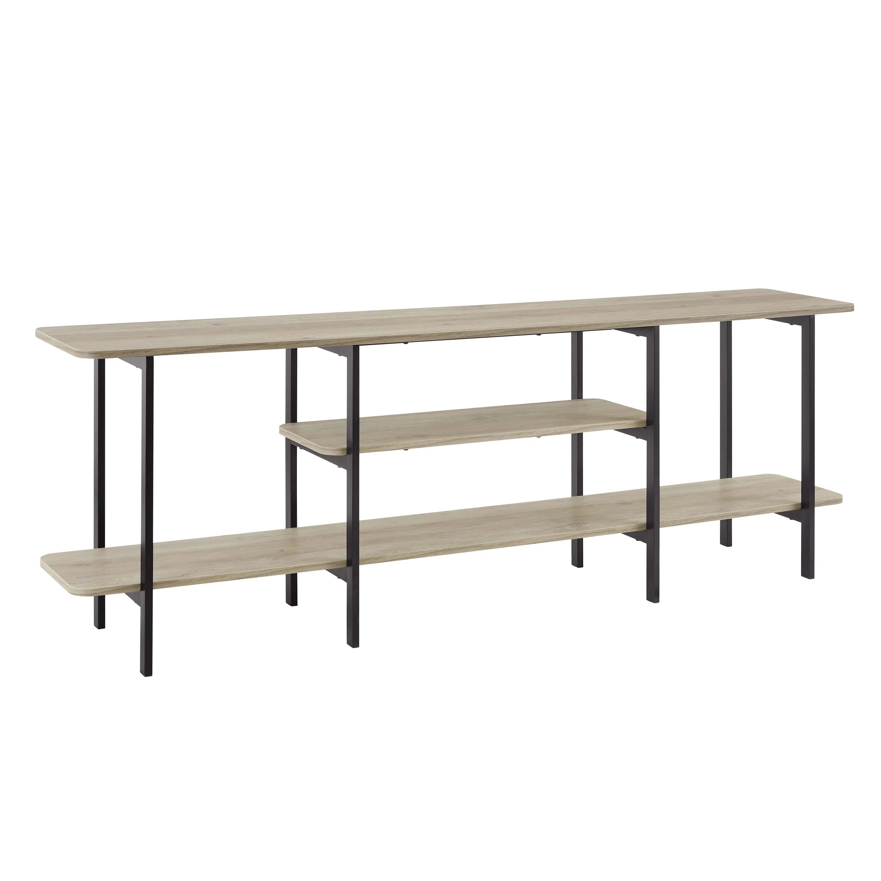 Celine Side Table Console in Rustic Grey - Image 7